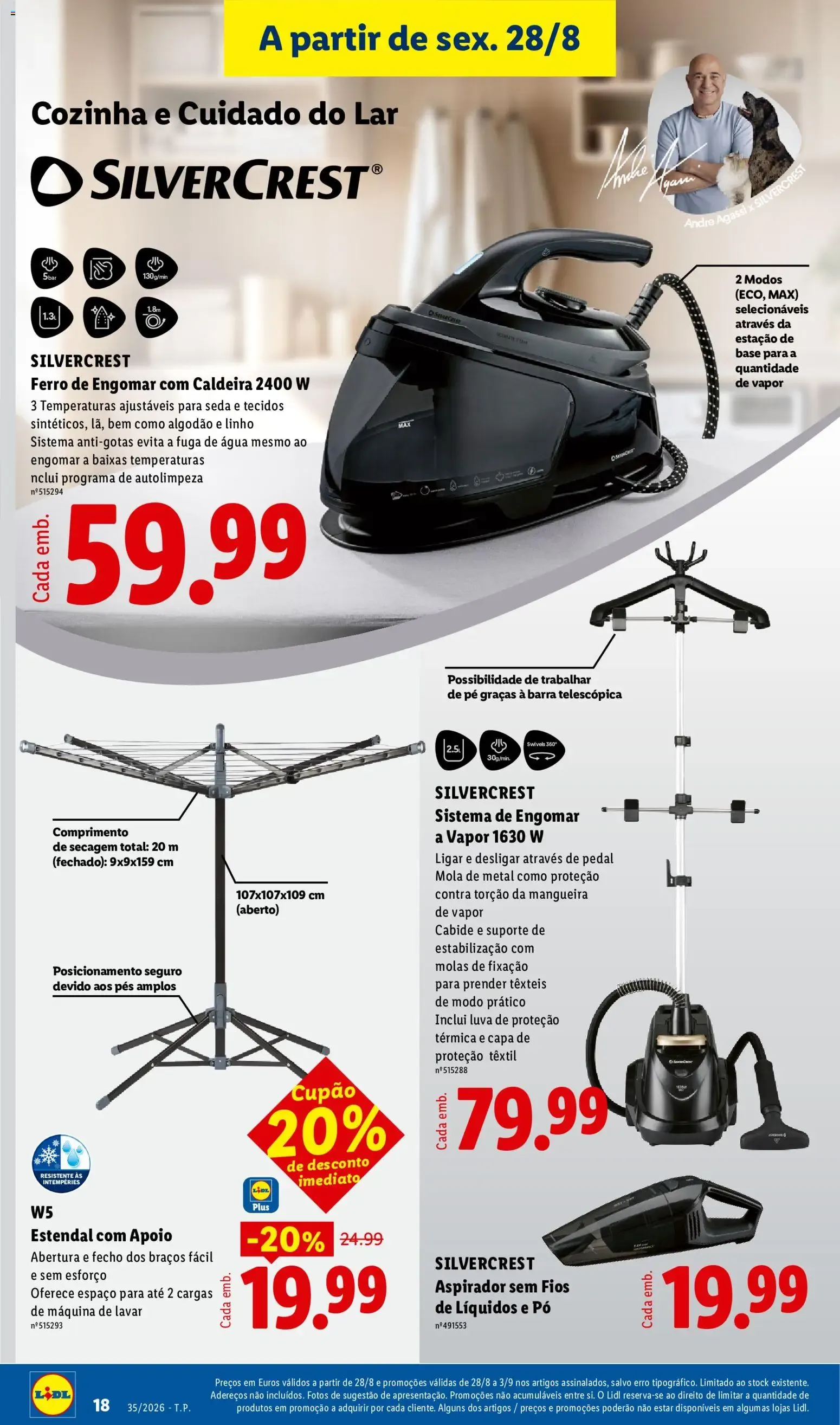 Folheto Lidl Novidades » de 24/08/2026 - 30/08/2026 de 24 de agosto até 30 de agosto 2026 - Pagina 18