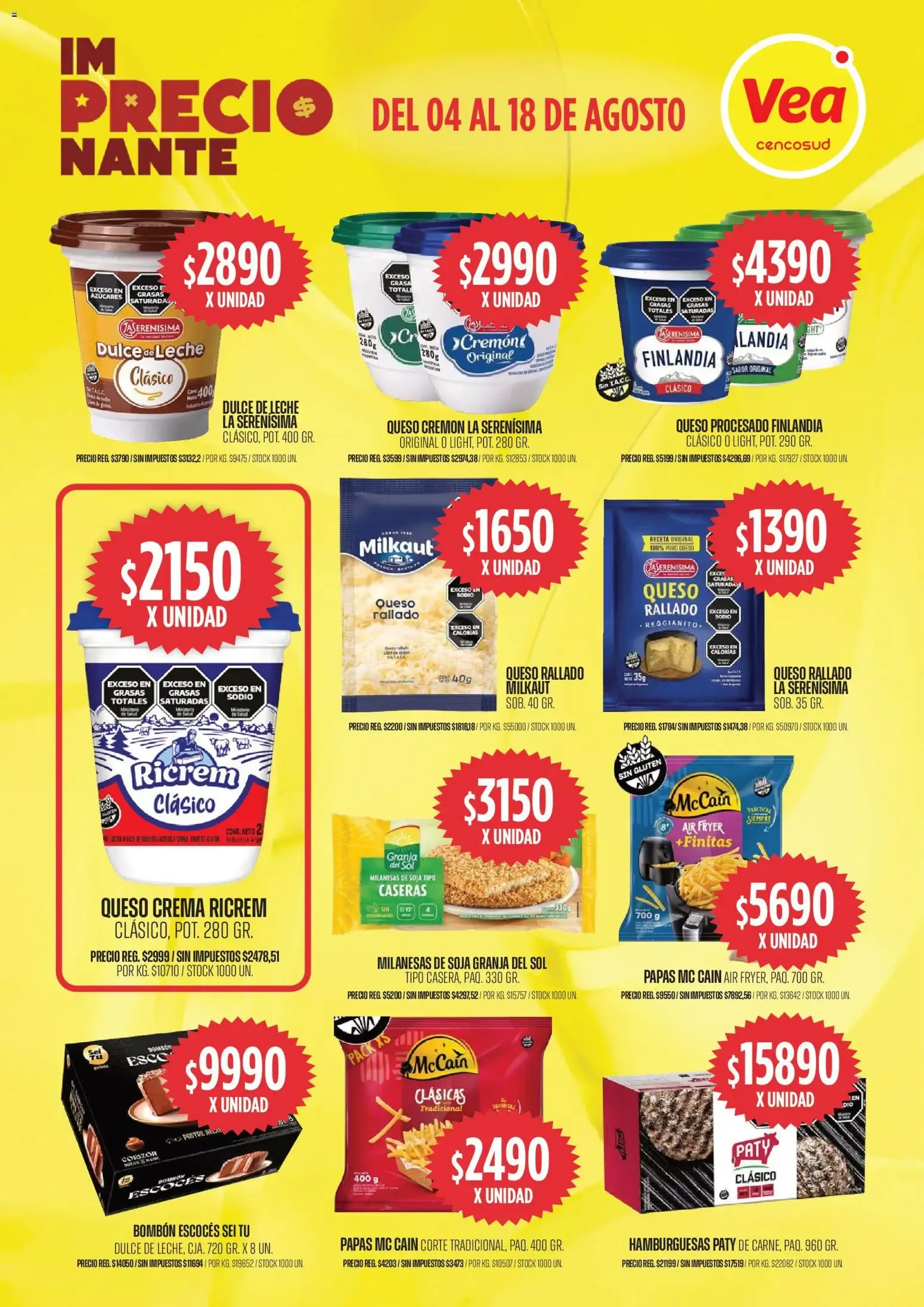 Ofertas de Vea ofertas del 04/08/2026 - 18/08/2026 4 de agosto al 18 de agosto 2026 - Página 12 del catálogo
