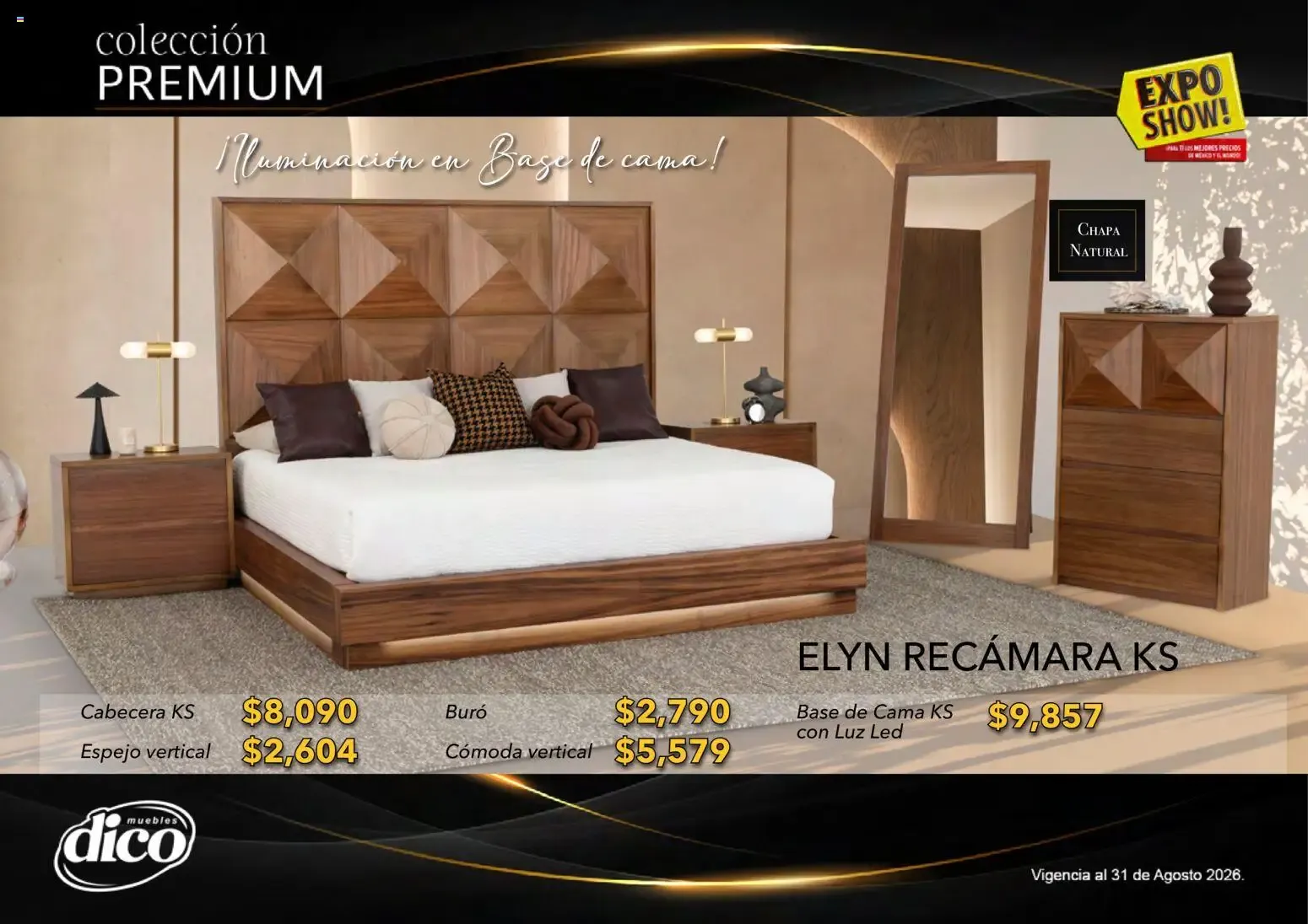 Catálogo de Muebles Dico Catálogo: Colección Premium y Expo Show! 1 de agosto al 31 de agosto 2026 - Pagina 13