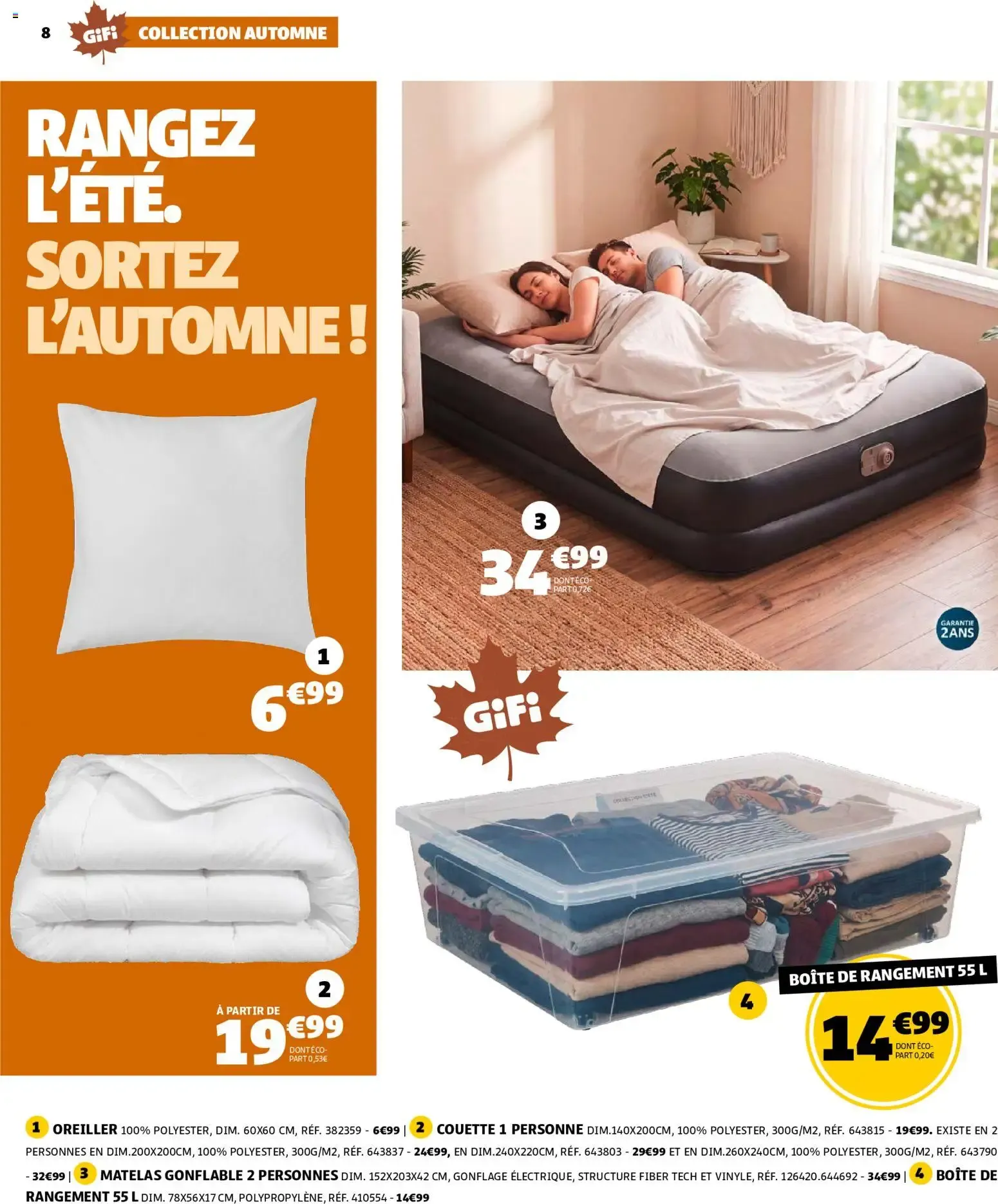 GiFi - Spécial Automne : Un Automne à Croquer! du 29 septembre au 12 octobre 2026 - Catalogue page 8