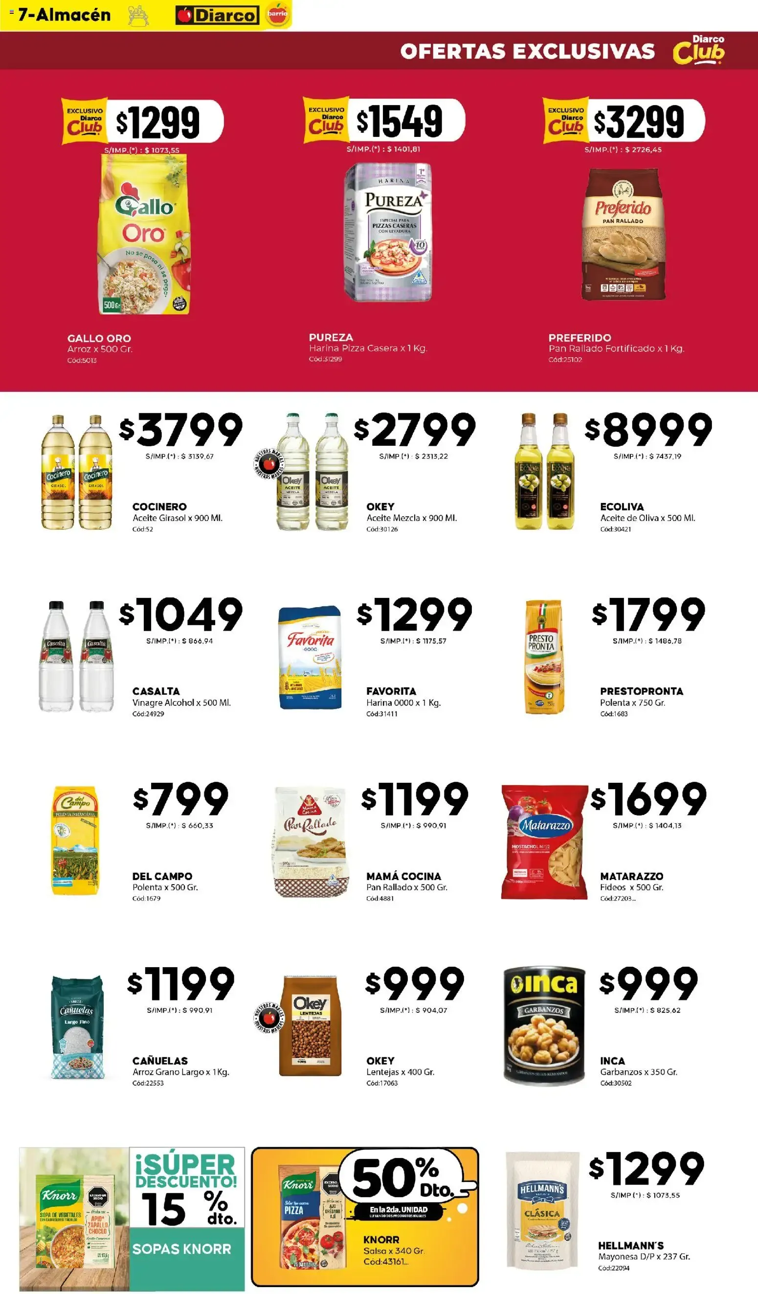 Ofertas de Diarco - Ofertas Diarco Barrio del 29/06/2026 - 03/07/2026 29 de junio al 3 de julio 2026 - Página 7 del catálogo