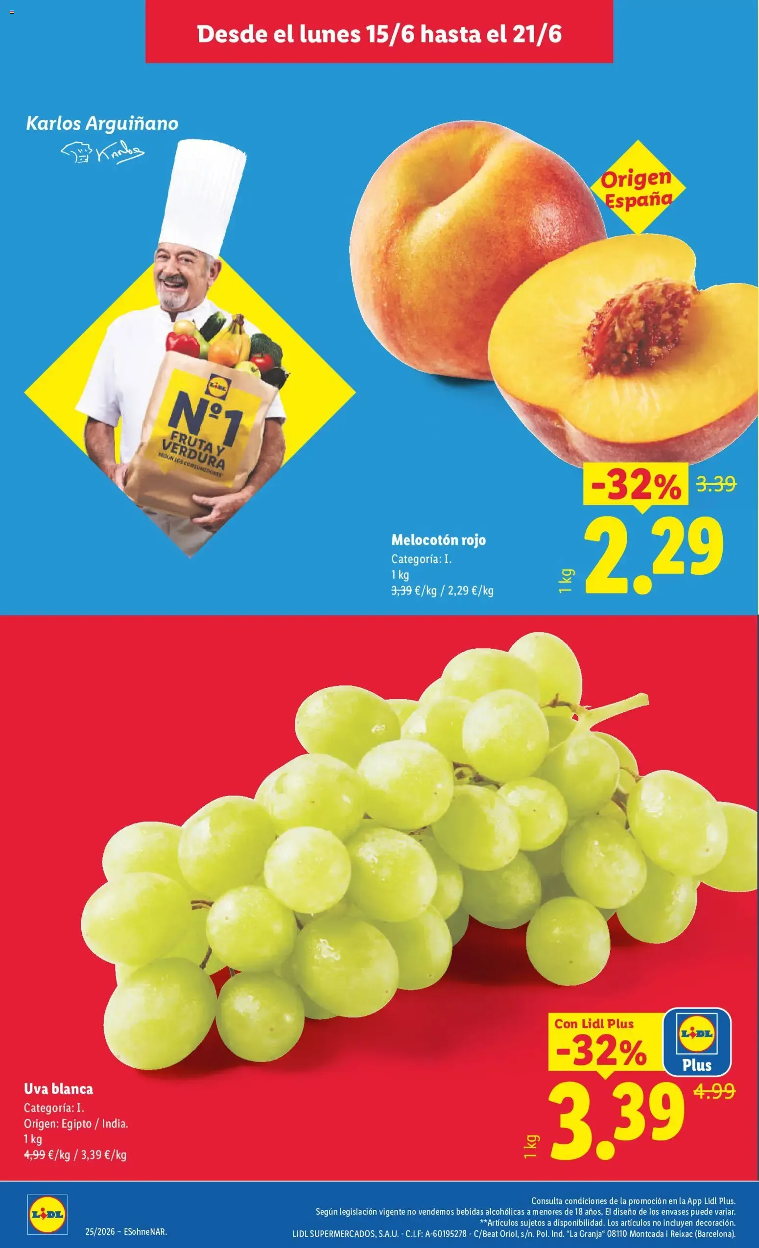 Catálogo de Lidl - Tu Nº1 en calidad-precio 15 de junio al 21 de junio 2026 - Página 2