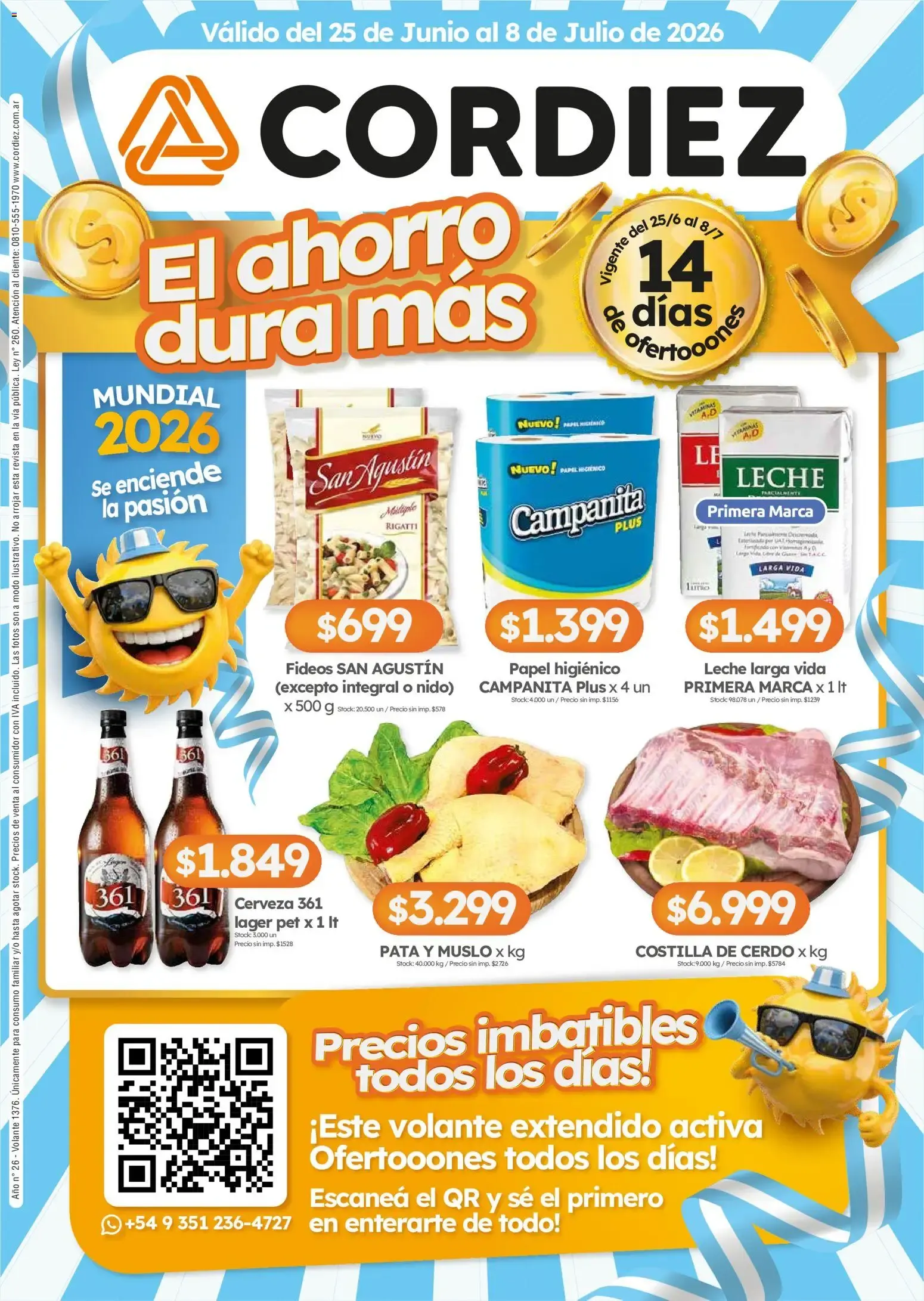 Ofertas de Cordiez ofertas || del 25/06/2026 - 08/07/2026 || Catálogo 25 de junio al 8 de julio 2026 - Página 1 del catálogo