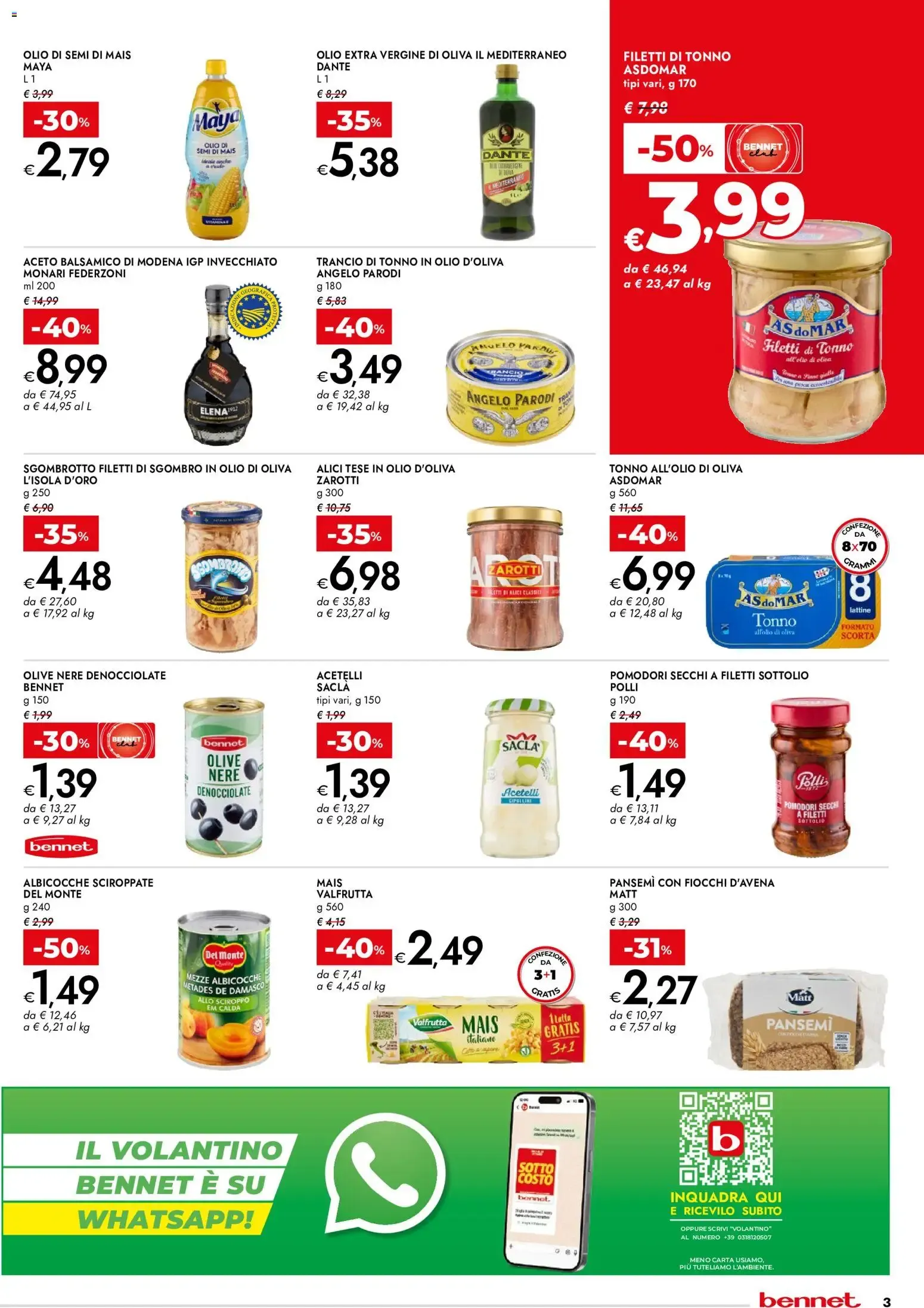 Bennet: Sconti fino al 50% da 13 agosto a 26 agosto di 2026 - Pagina del volantino 3