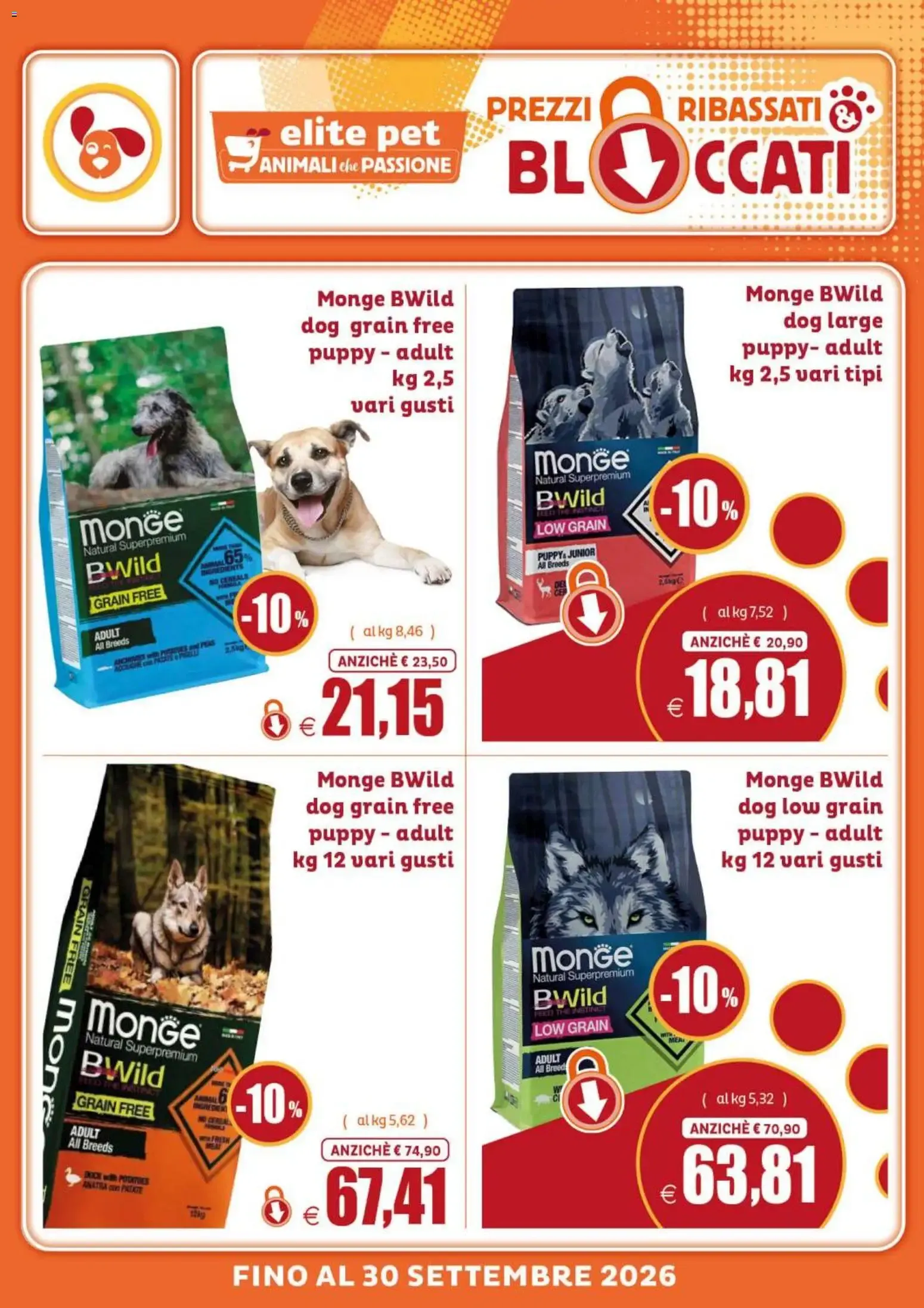 Elite Pet: Prezzi Ribassati Bloccati da 17 agosto a 30 settembre di 2026 - Pagina del volantino 2
