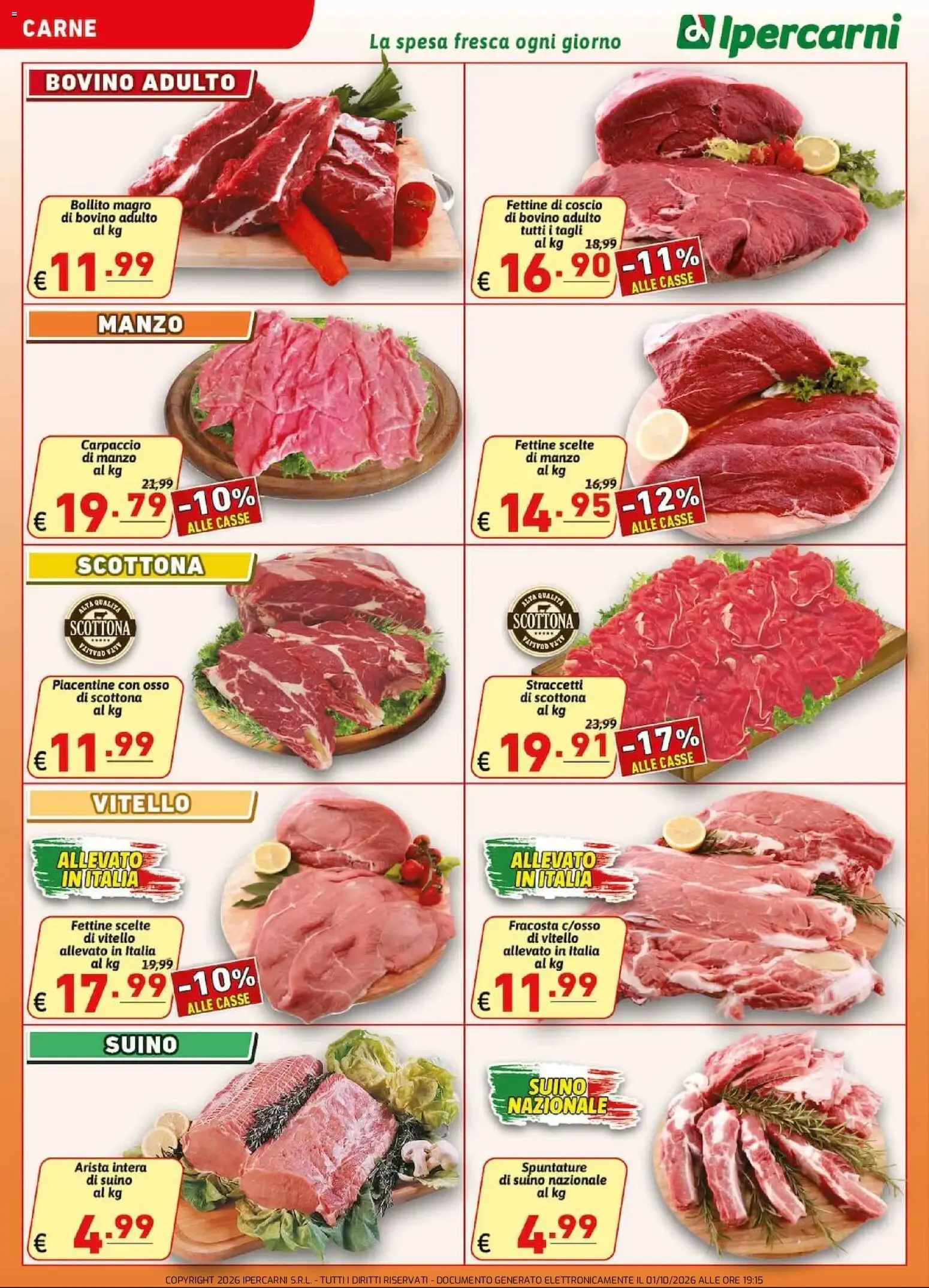 Ipercarni volantino dal 02/10/2026 - online Offerte da 2 ottobre a 11 ottobre di 2026 - Pagina del volantino 4