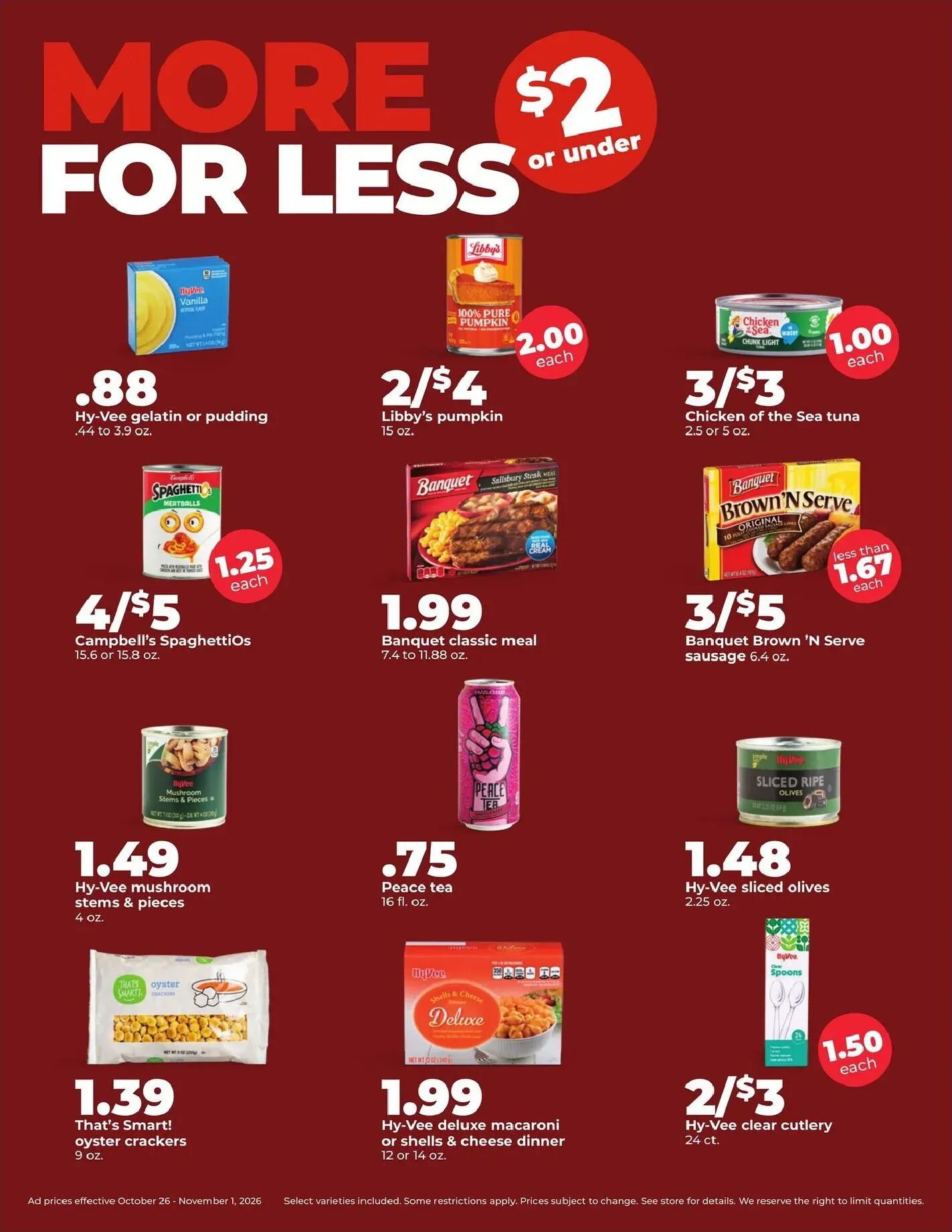 Weekly ad HyVee from October 26 to November 1 2026 - Page 6