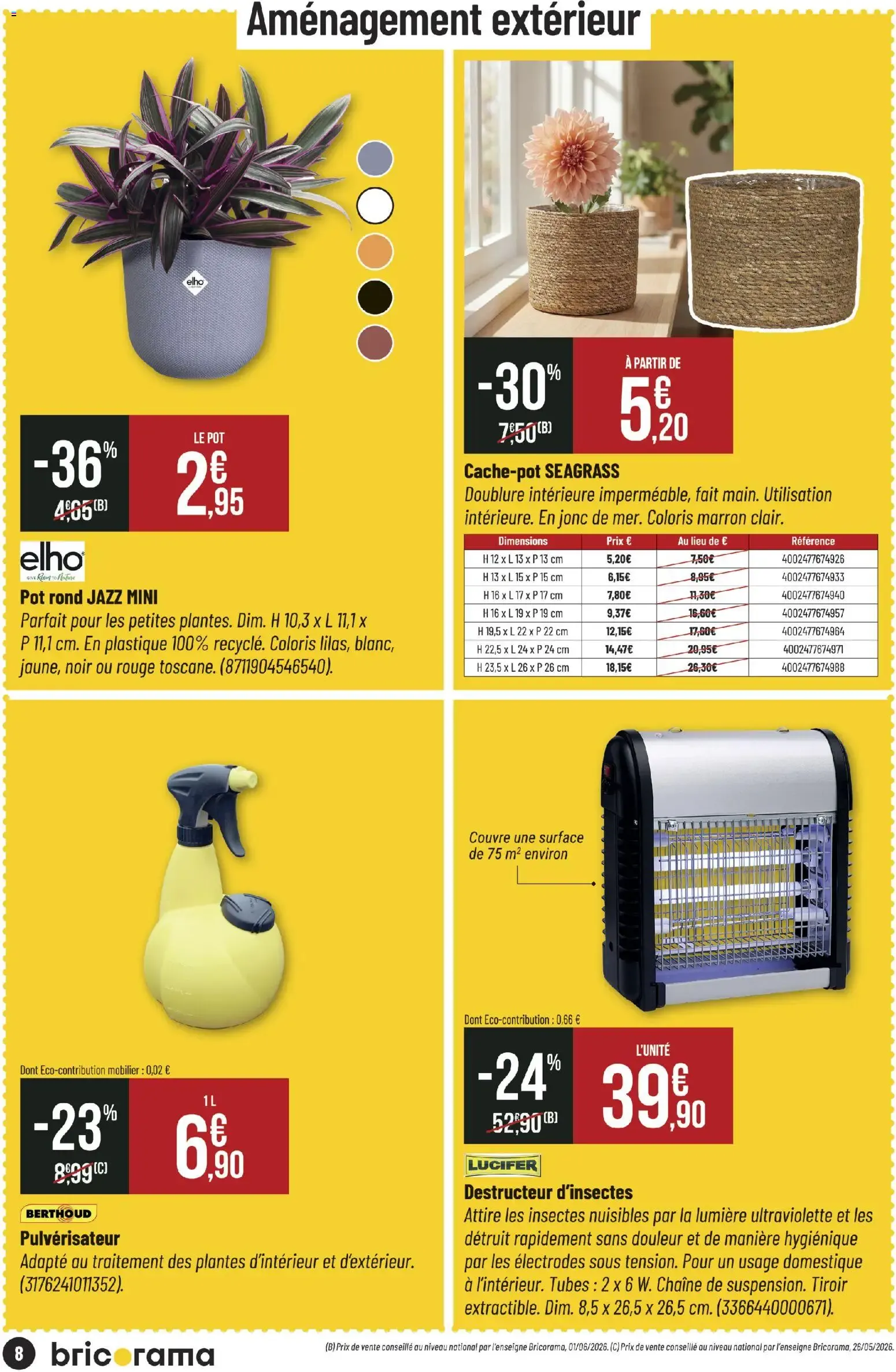 Bricorama catalogue à partir du 19/08/2026 - promo en ligne du 19 août au 30 août 2026 - Catalogue page 8