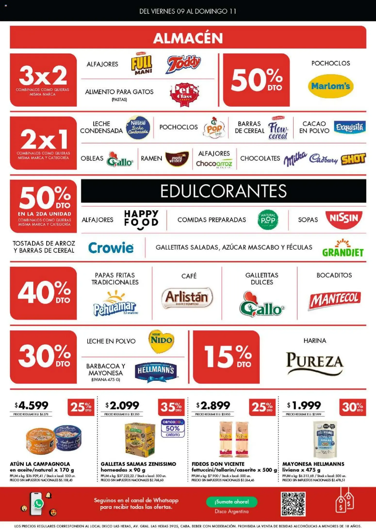 Ofertas de Disco Super Ofertas 9 de octubre al 11 de octubre 2026 - Página 2 del catálogo