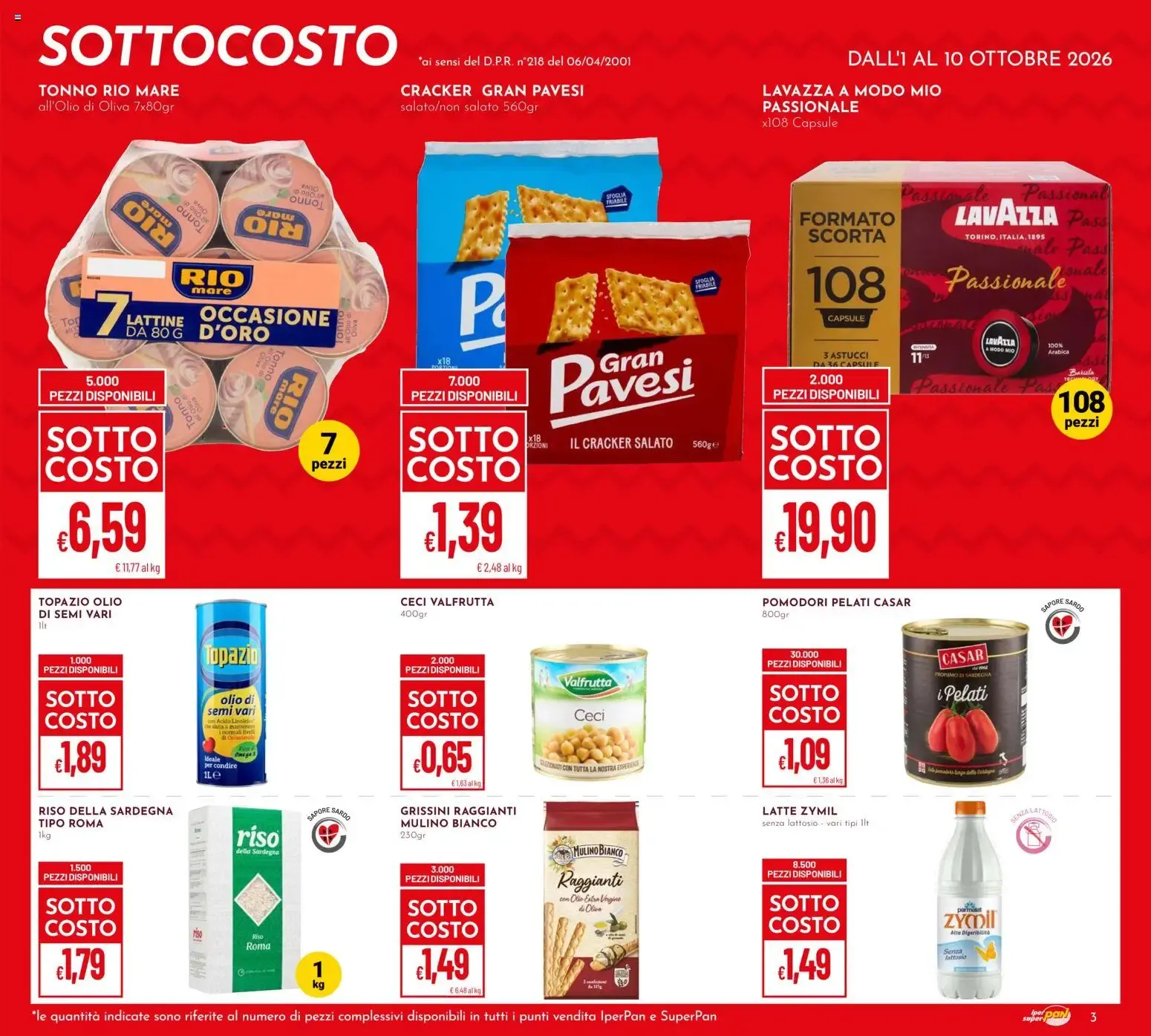 Nuovo Pan volantino dal 01/10/2026 > offerte anteprima 🛍️ da 1 ottobre a 21 ottobre di 2026 - Pagina del volantino 3