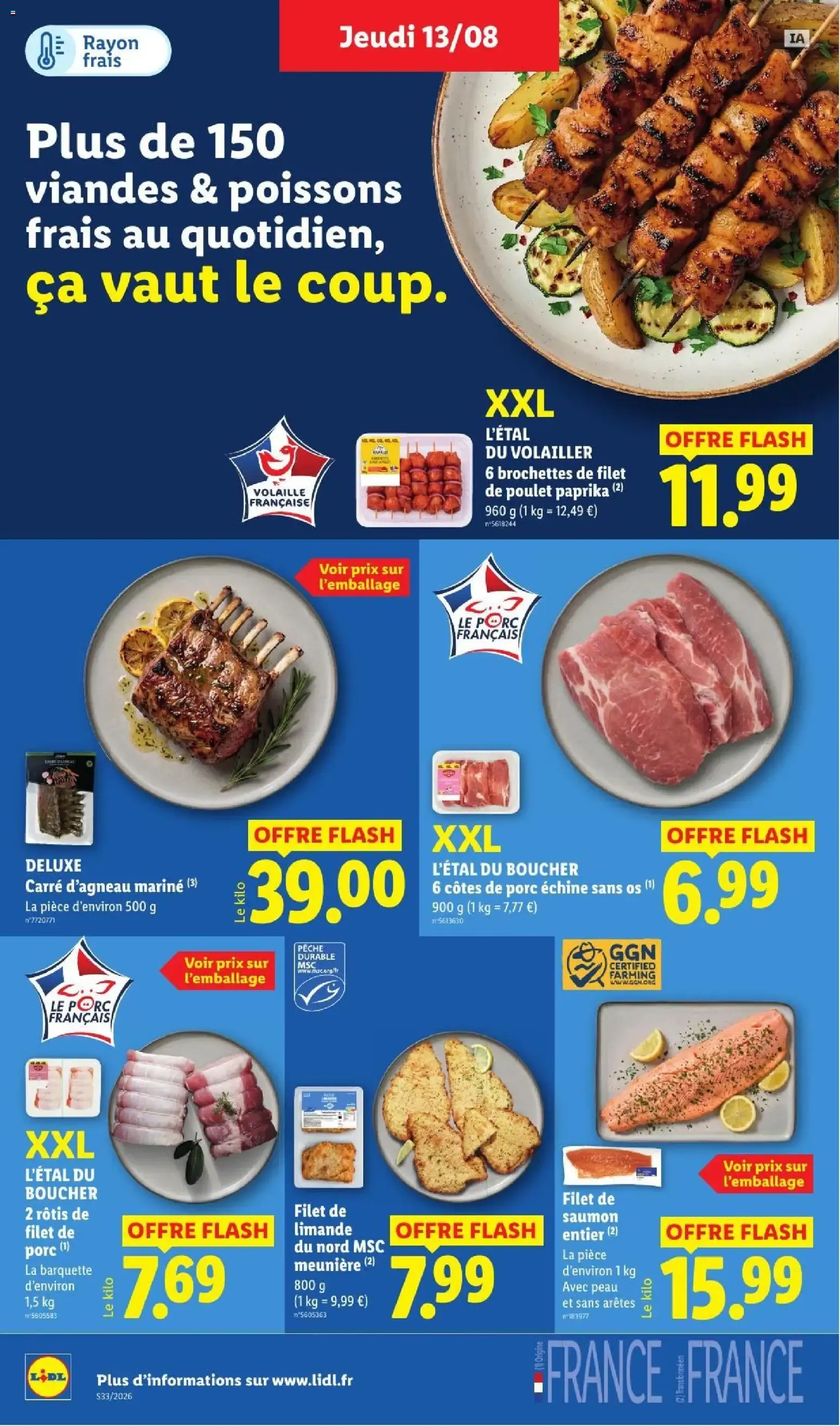Catalogue LIDL du 13/08/2026 | Promo prospectus en ligne du 13 août au 19 août 2026 - Catalogue page 8