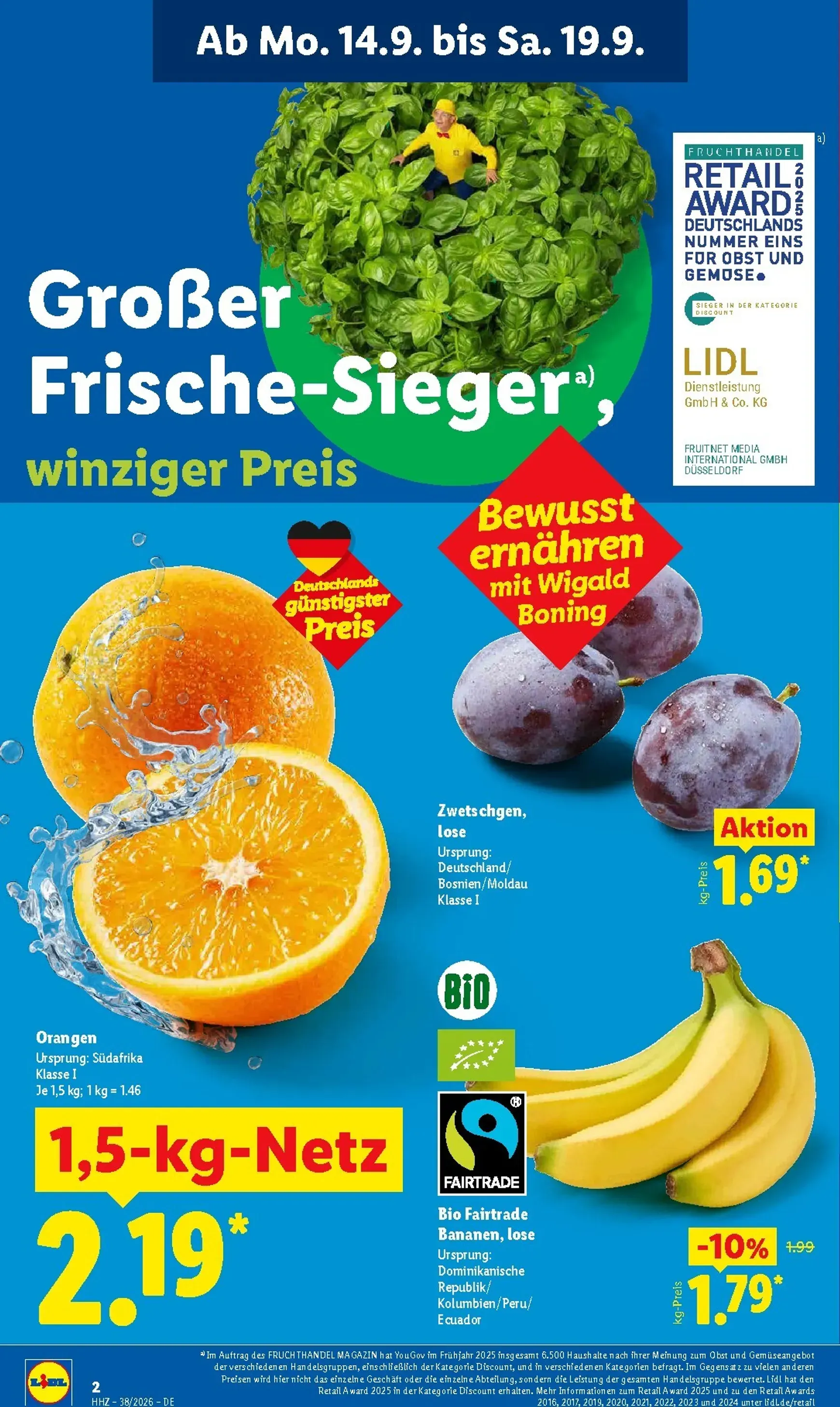 Lidl Prospekt - Ofertas del 14 al 19 de Septiembre von 14. September bis 19. September 2026 - Prospekt seite 2