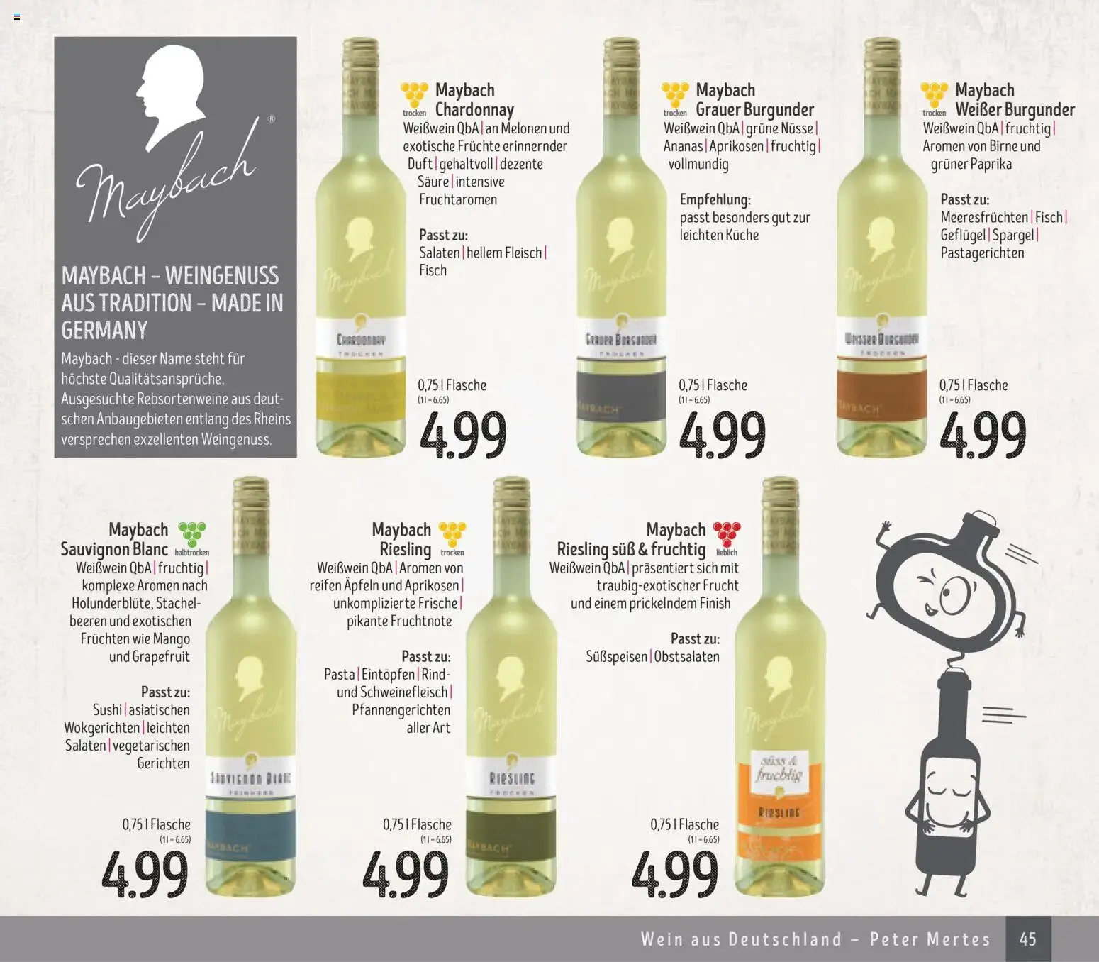 Struves Weinkatalog: Weine & Spirituosen 2025-2026 von 1. Januar bis 31. Dezember 2026 - Prospekt seite 45