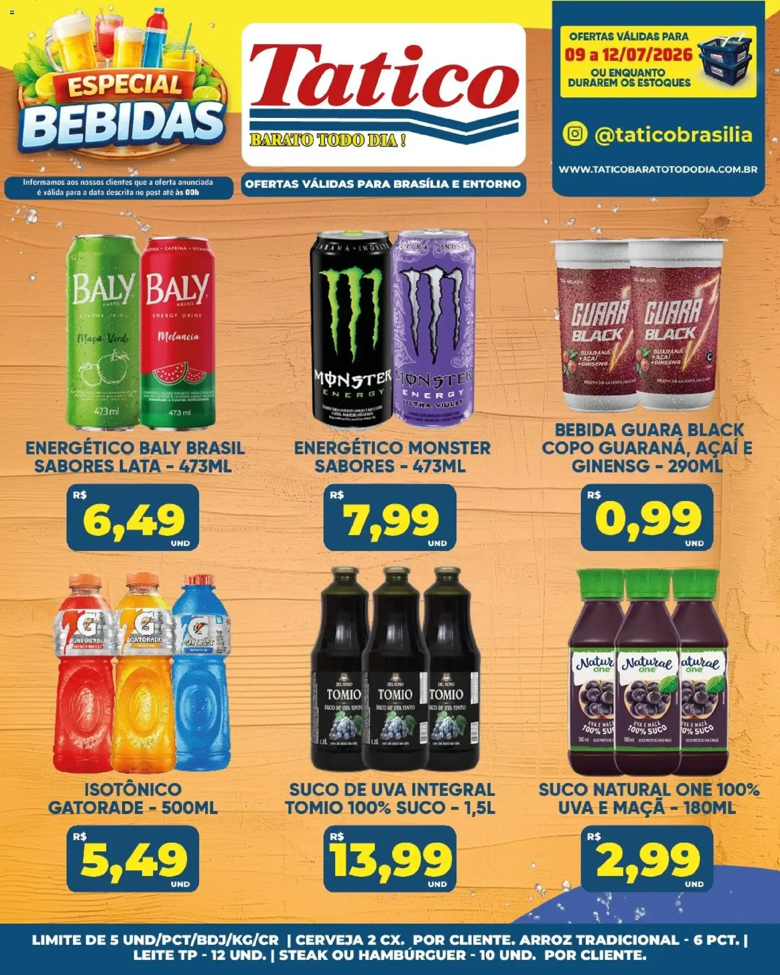 Encarte de Tatico ofertas Fim de Semana de 11/07/2026 | Promoções Online 11 de julho até 12 de julho 2026 - Pagina 38