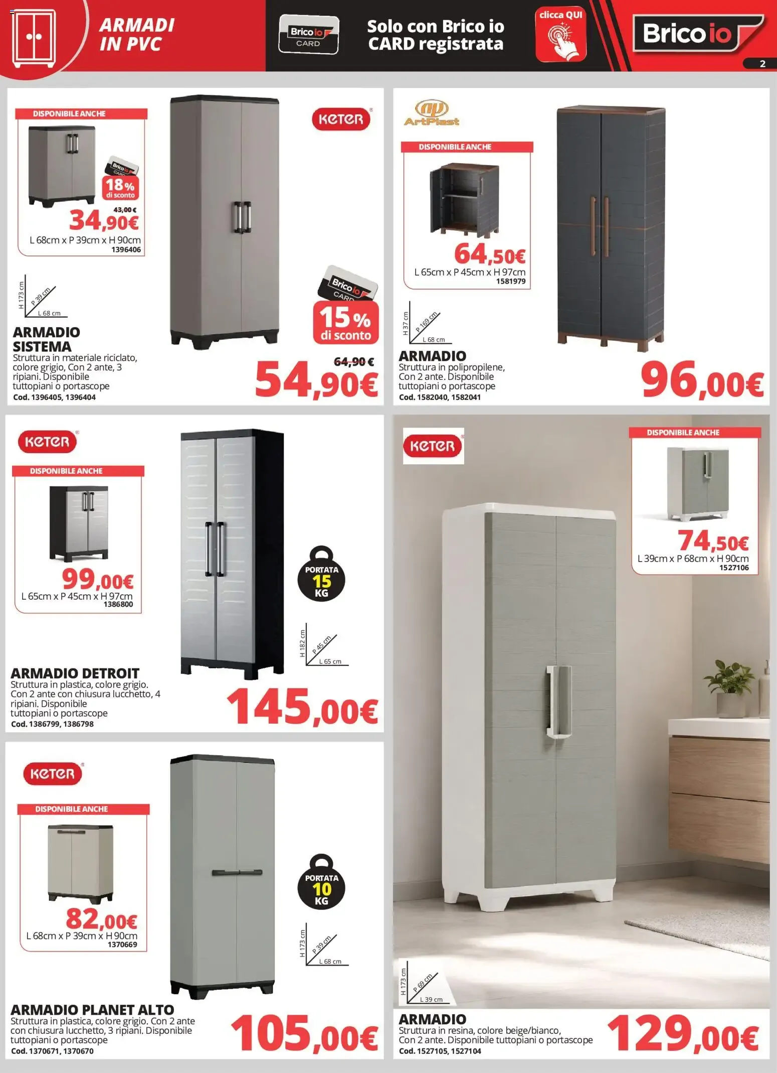 Nuovo Brico io volantino Sistemazione dal 28/09/2026 > offerte anteprima 🛍️ da 28 settembre a 2 novembre di 2026 - Pagina del volantino 2