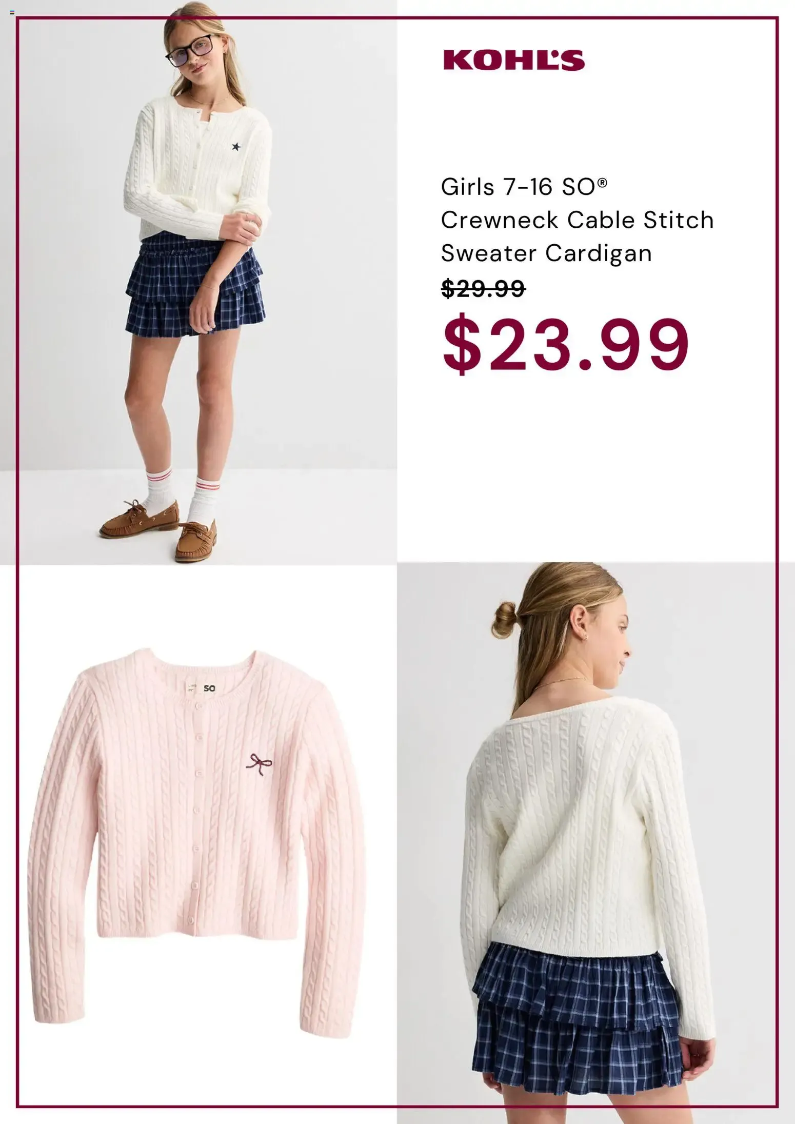 Weekly ad Kohl's Layers Clothing from August 24 to August 31 2026 - Page 2
