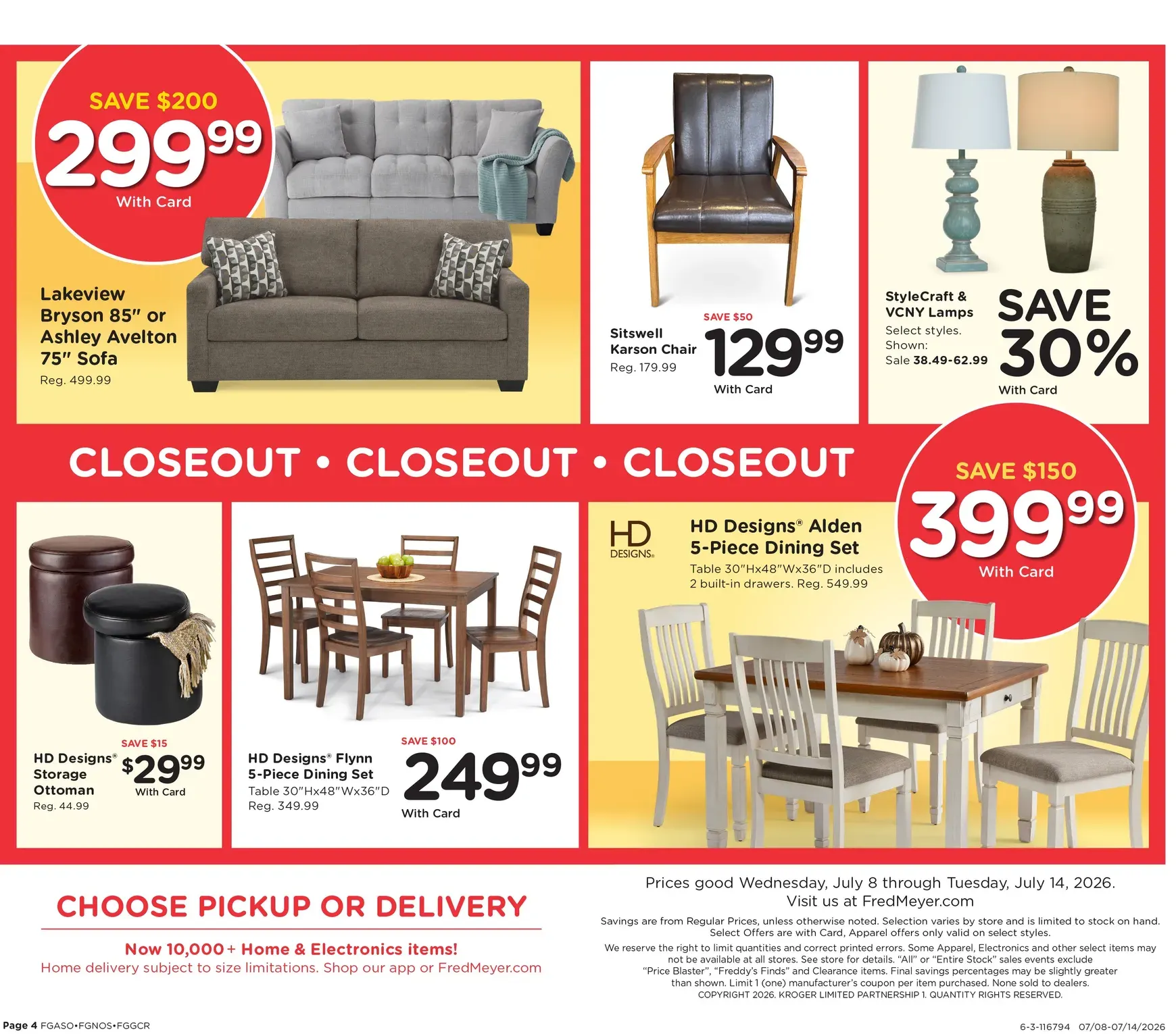 Weekly ad Fred Meyer The Big Summer Sale from July 8 to July 14 2026 - Page 4