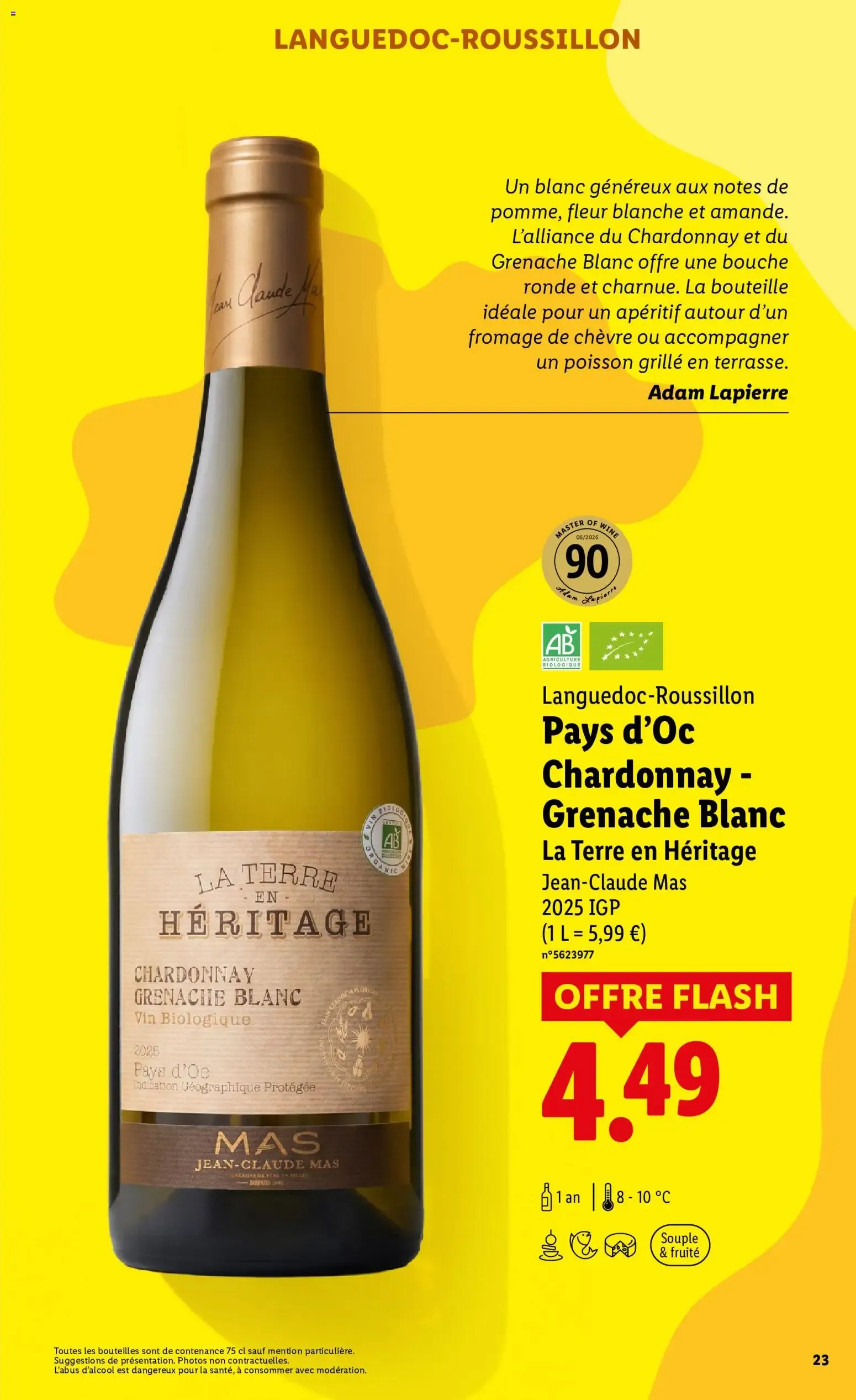 LES EFFERVESCENTS du 3 septembre au 10 septembre 2026 - Catalogue page 23