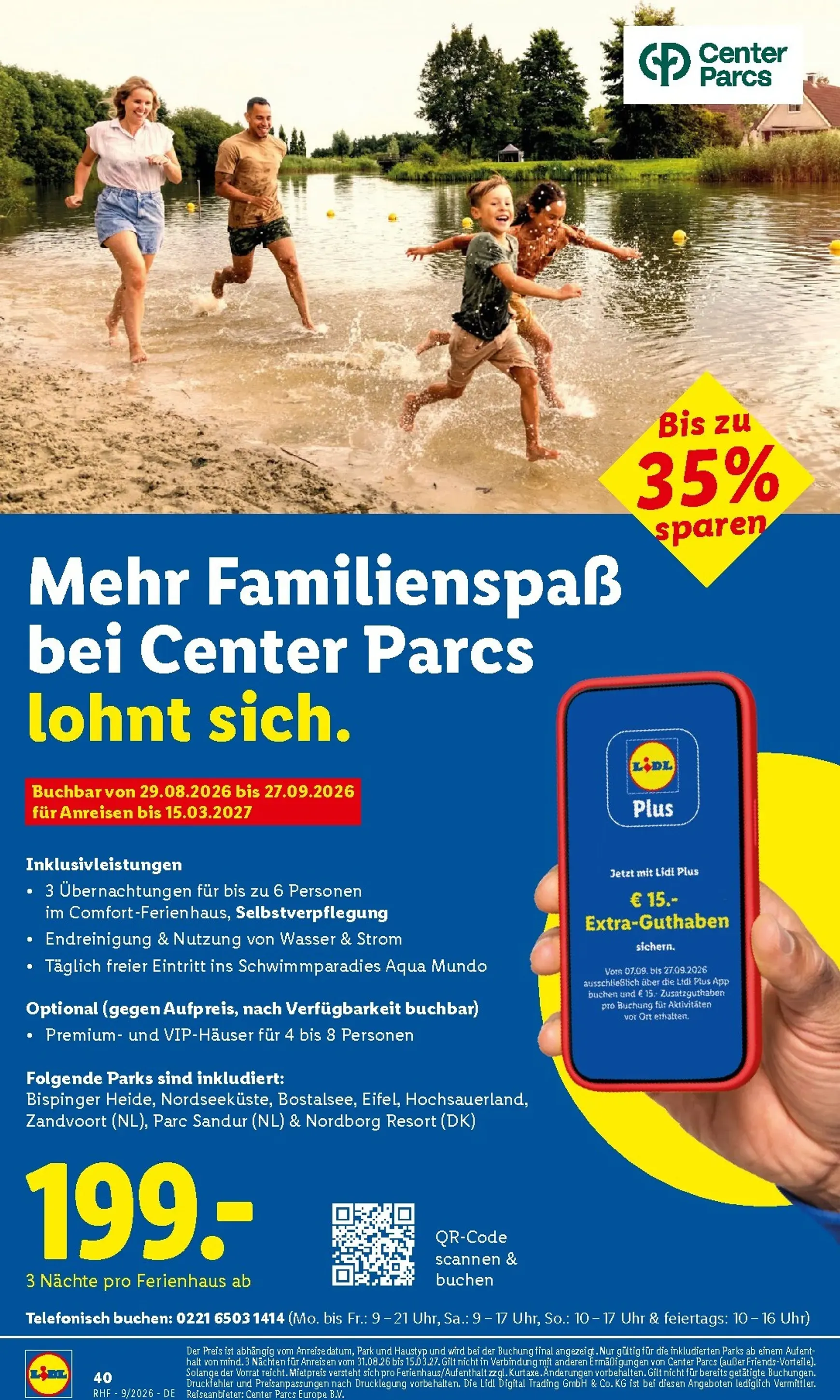 TUI Vielfalt mit Lidl Reisen von 29. August bis 30. September 2026 - Prospekt seite 40
