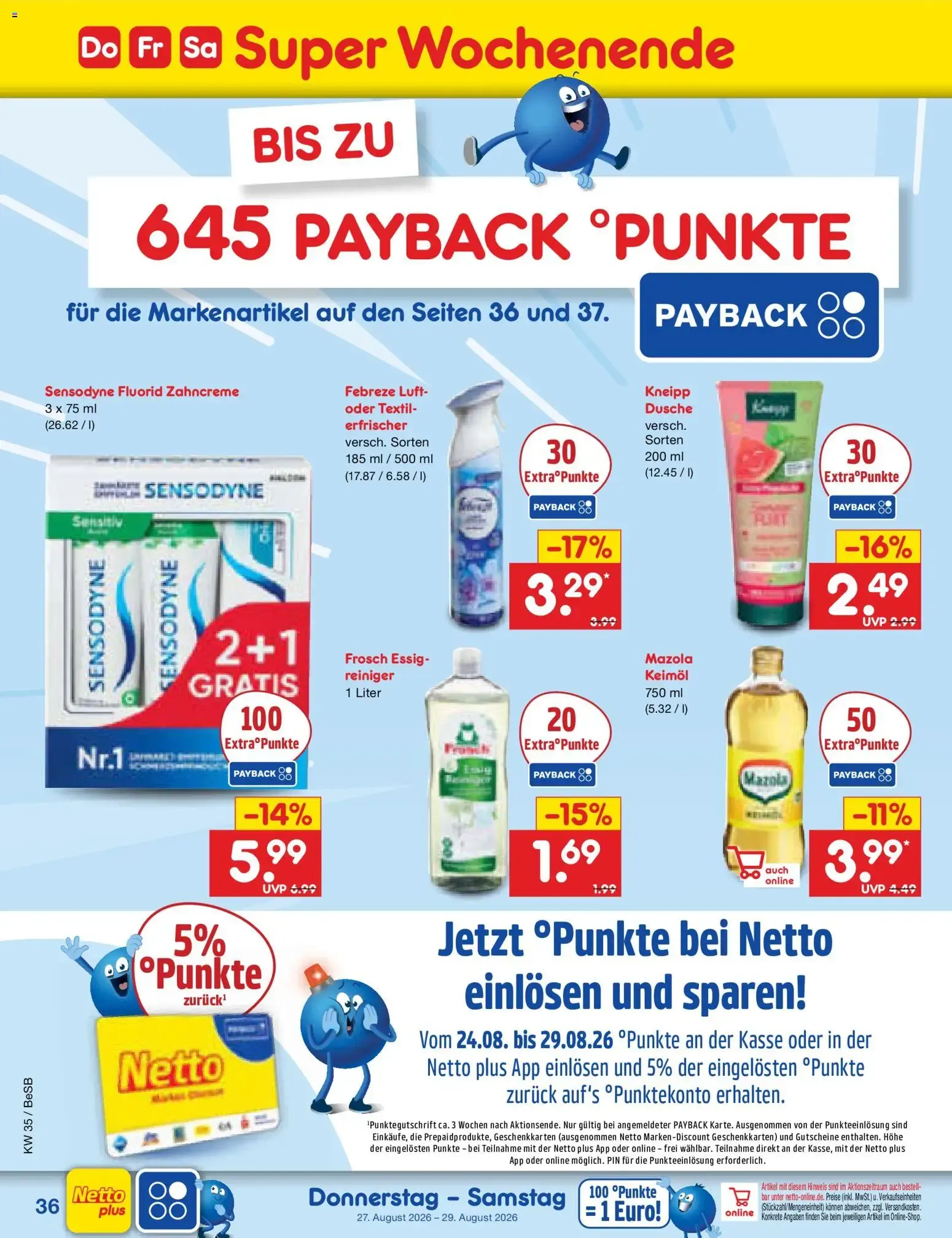 Netto Marken-Discount Prospekt (ab 24.08.2026) » Angebote von 24. August bis 29. August 2026 - Prospekt seite 54