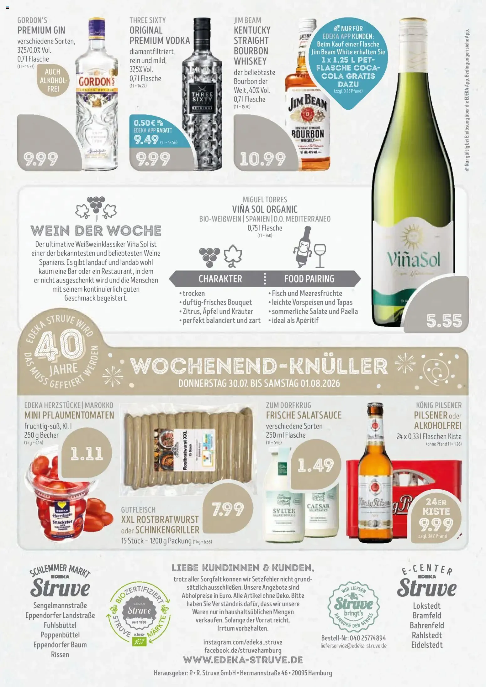 Edeka Struve Prospekt (ab 27.07.2026) zum Blättern von 27. Juli bis 1. August 2026 - Prospekt seite 16