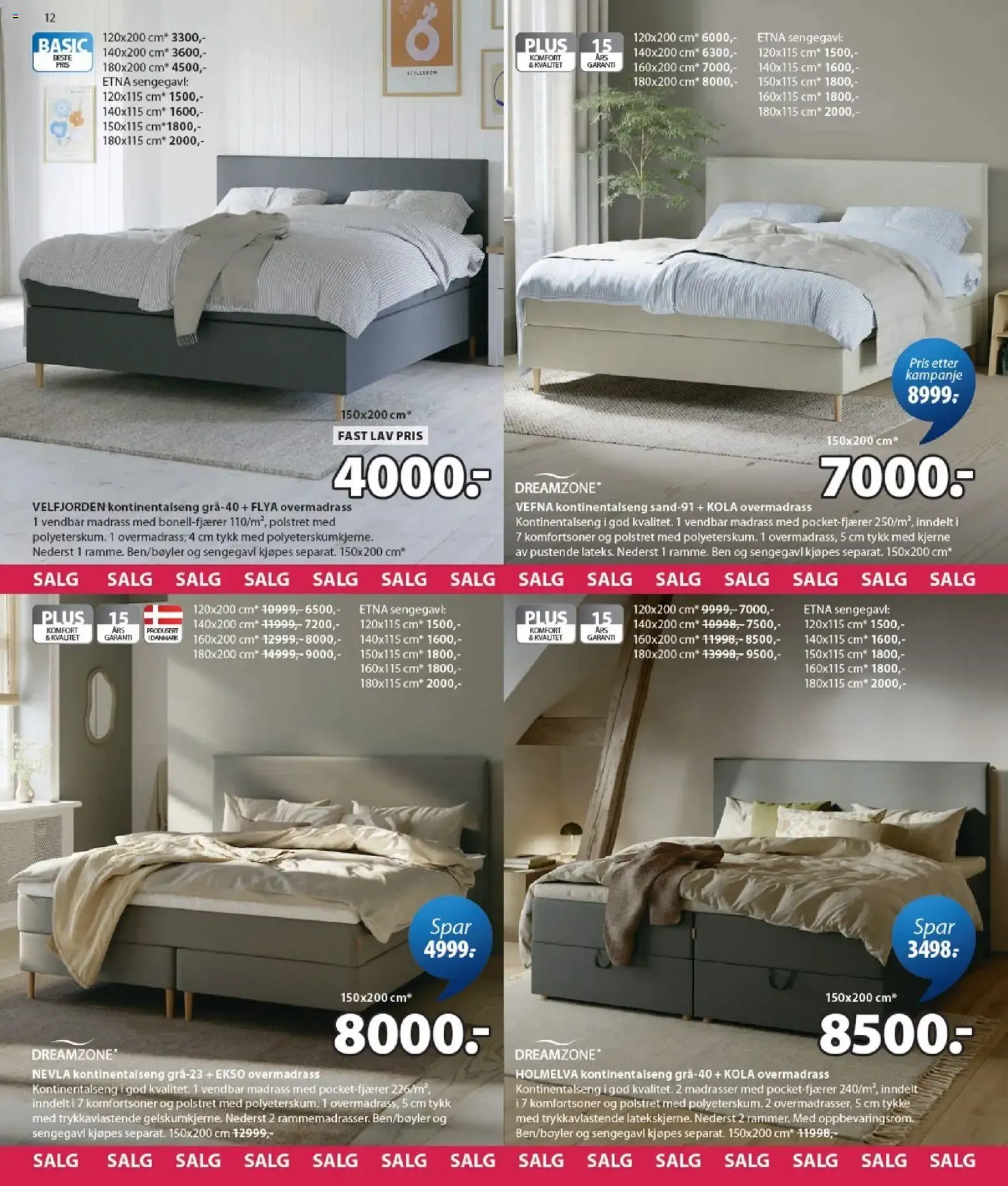 JYSK Scandinavian Sleeping & Living - Møbeldager fra 13. juli til 25. juli 2026 - kundeavisside 12