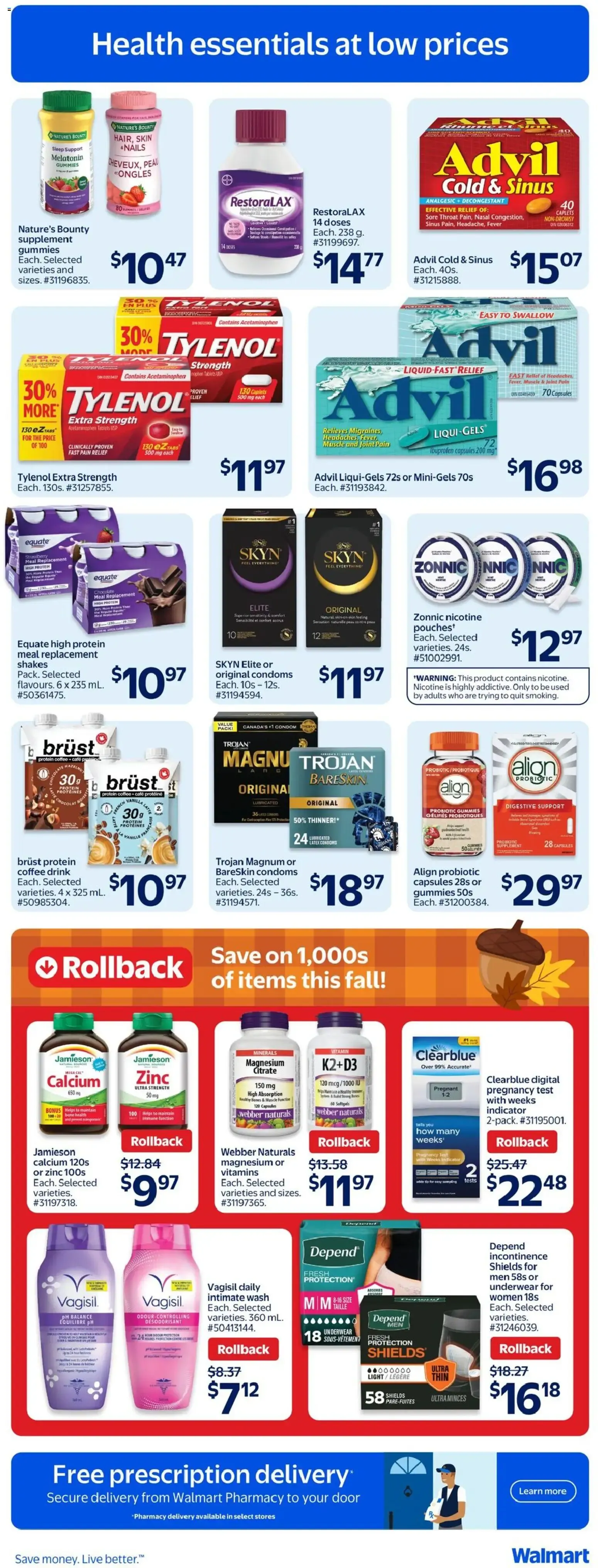 Walmart weekly flyer from Oct 15, 2026 > weekly specials & deals from October 15 to October 21 2026 - flyer page 15