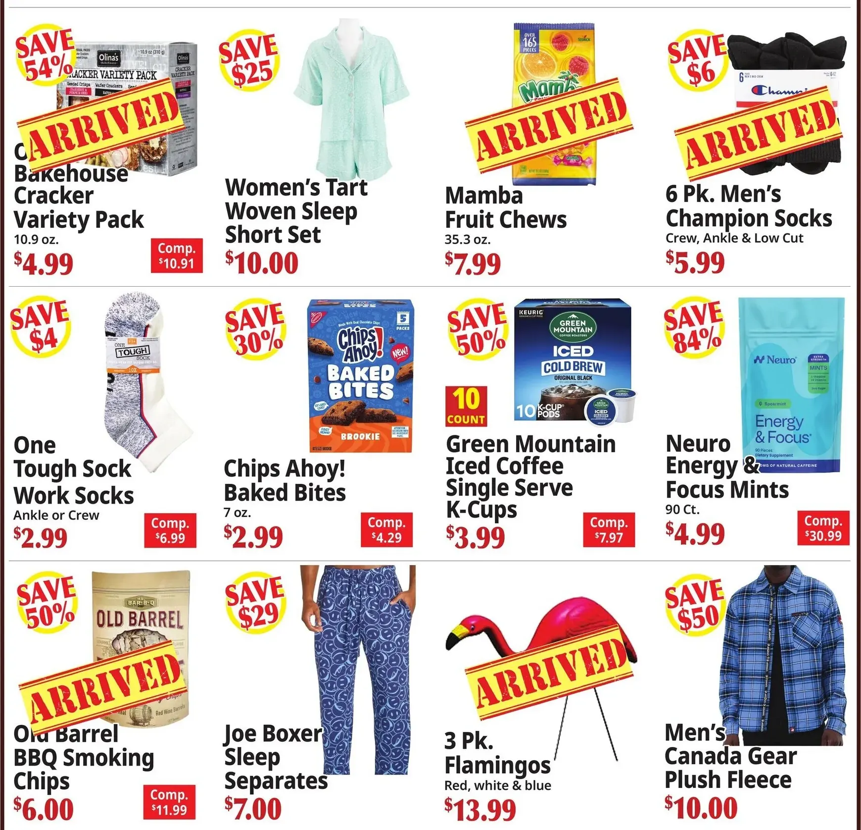 Weekly promotion Current Ocean State Job Lot - Coming Attractions leaflet valid from Thursday 07/02/2026 to Wednesday 07/08/2026 spanning from July 2 to July 8 2026 - Page 3 for Catalogue 365