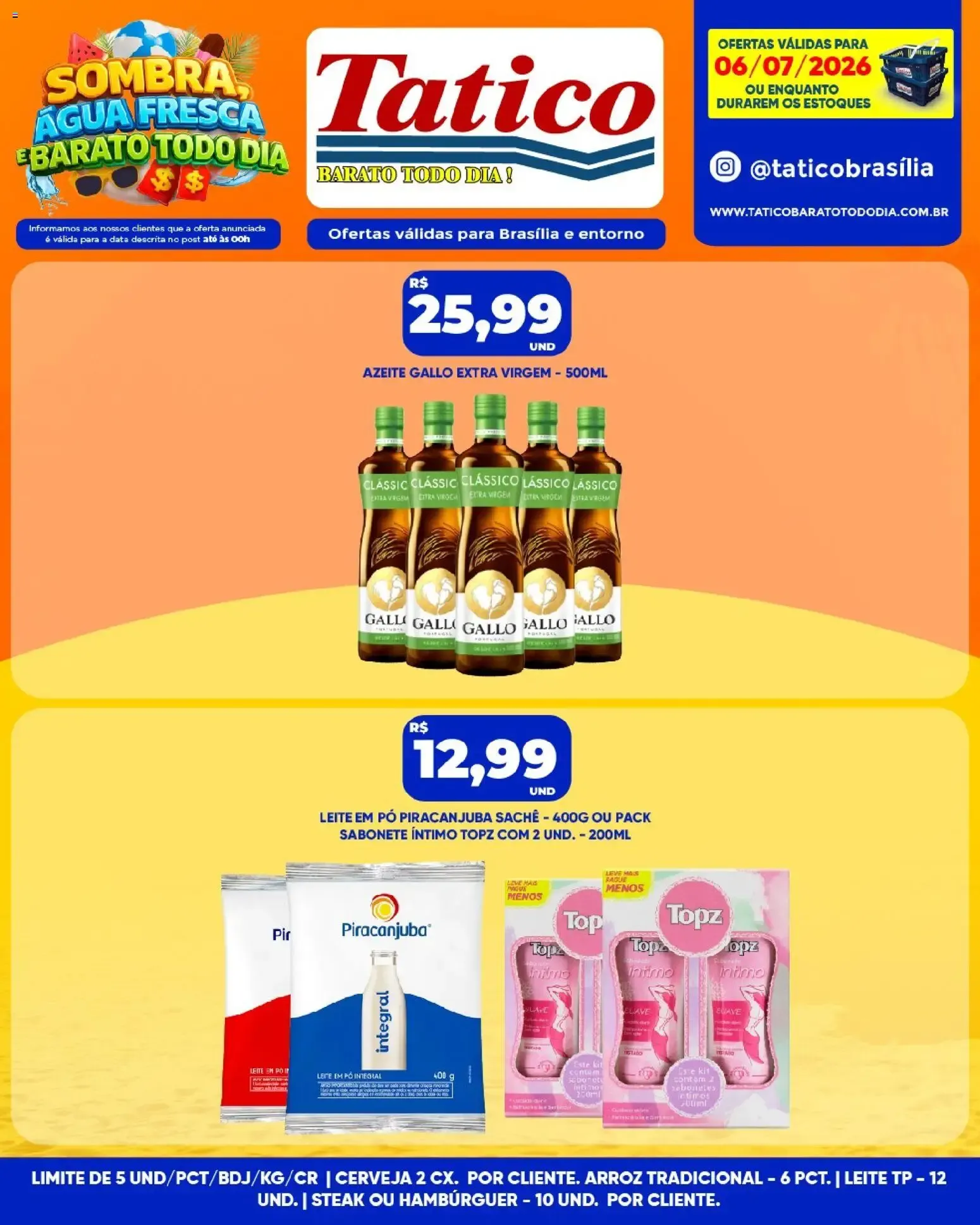 Encarte de Tatico ofertas do Dia de 06/07/2026 | Promoções Online 6 de julho até 6 de julho 2026 - Pagina 10