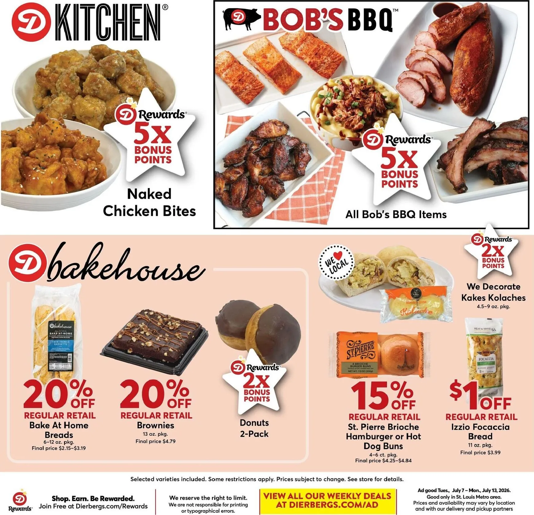 Weekly ad Current Dierbergs leaflet valid from Tuesday 07/07/2026 to Monday 07/13/2026 from July 7 to July 13 2026 - Page 12