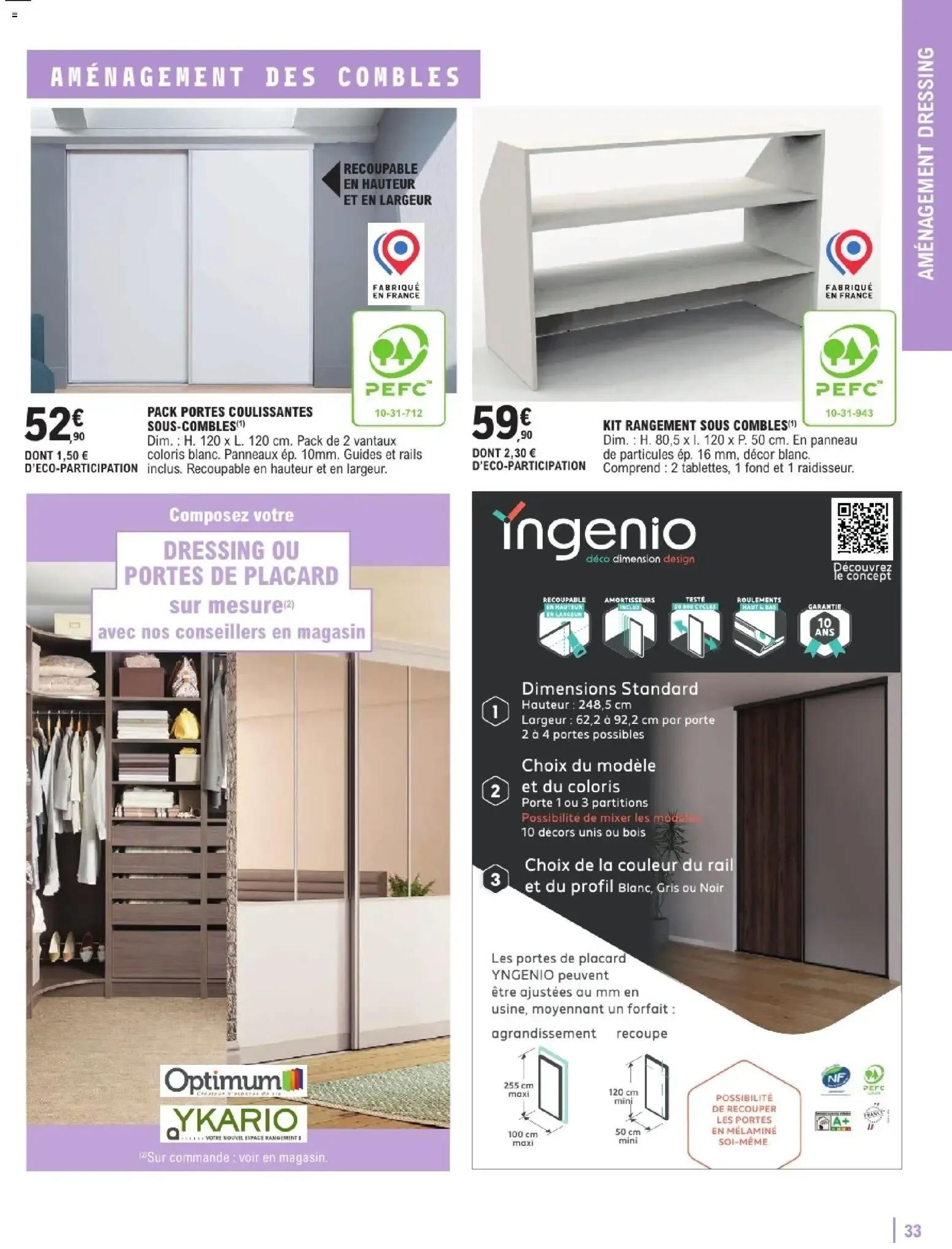 Brico E.Leclerc - Guide aménagement intérieur à partir du 06/01/2026 - promo en ligne du 6 janvier au 7 février 2026 - Catalogue page 33