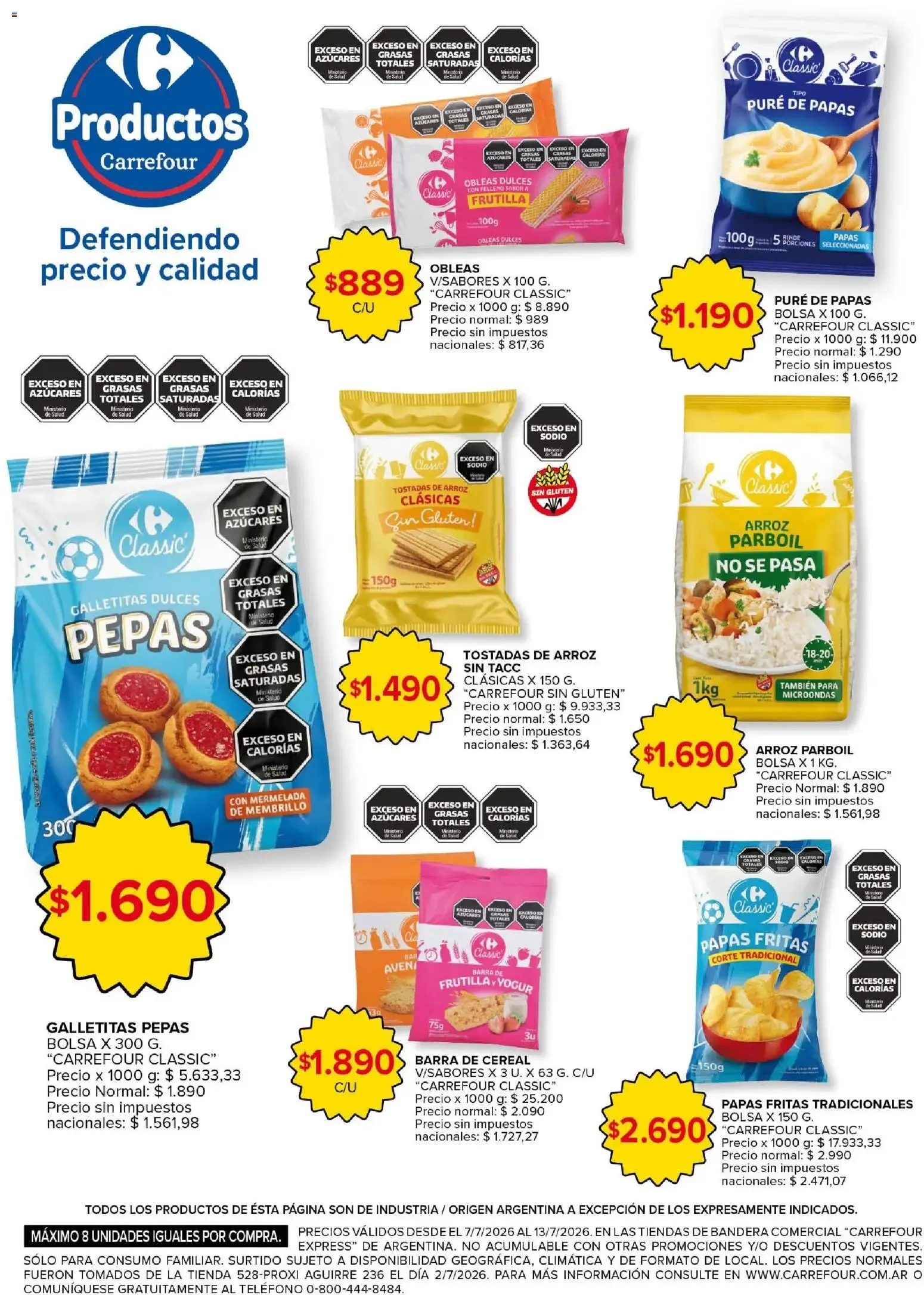 Ofertas de Carrefour - Carrefour Express || del 07/07/2026 - 13/07/2026 || Promociones 7 de julio al 13 de julio 2026 - Página 4 del catálogo