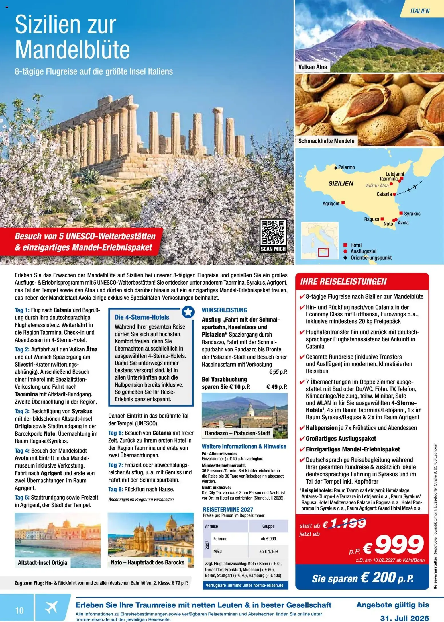 Norma-Reisen: Ofertas de Viaje - Isla Mauricio von 1. Juli bis 31. Juli 2026 - Prospekt seite 10