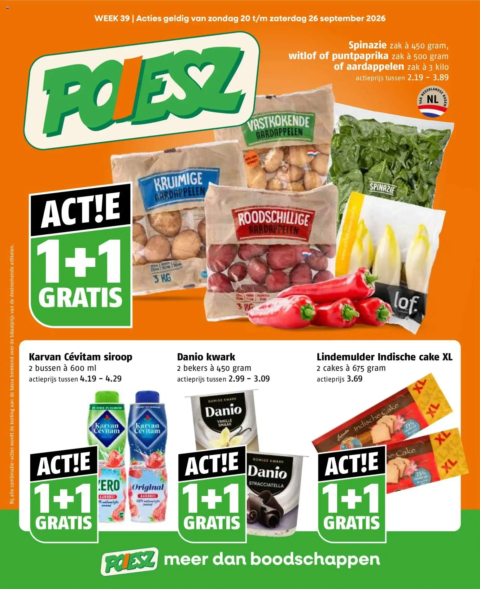 Poiesz folder van 20 september tot 26 september 2026 - Folder pagina 1