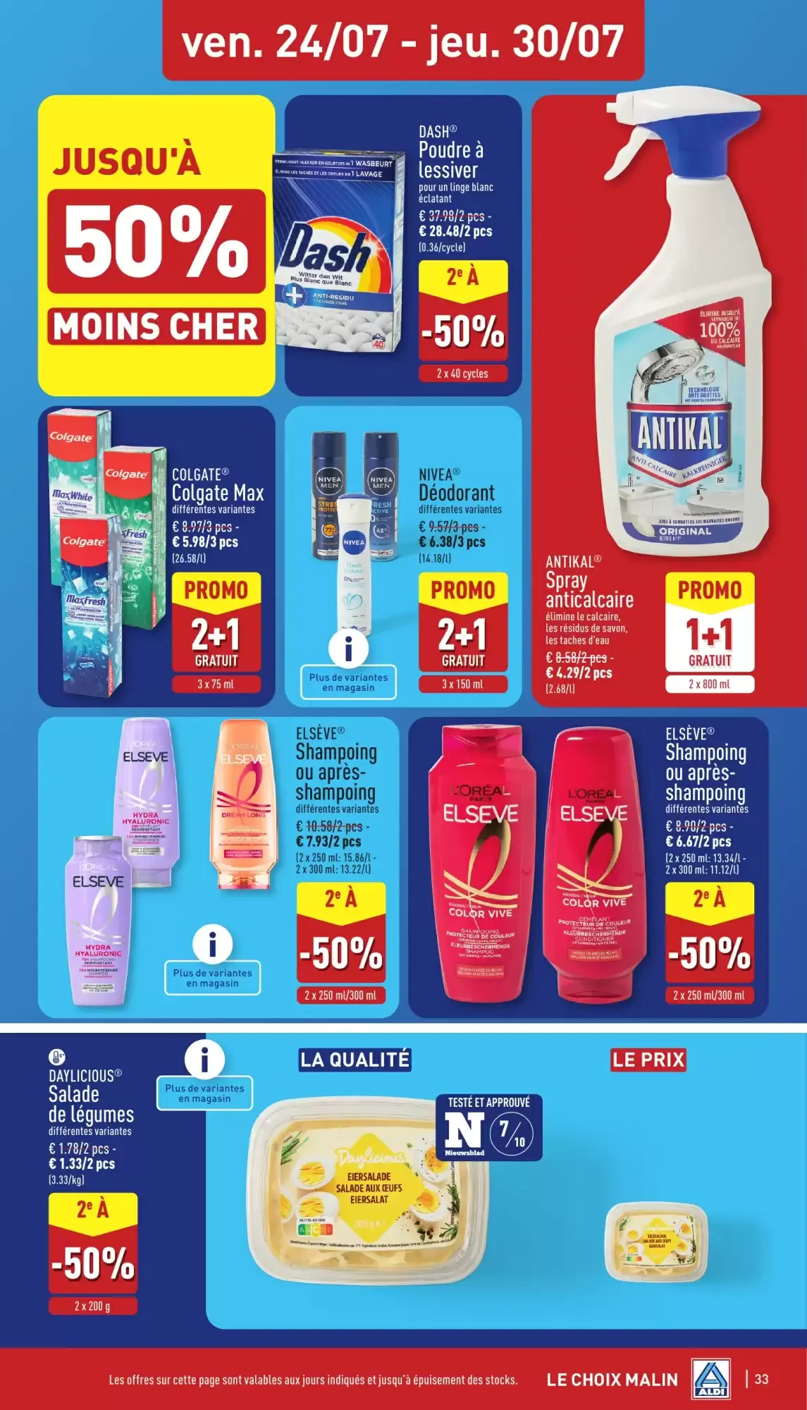 ALDI Dépliant 20/07 - 25/07 van 20 juli tot 25 juli 2026 - folder pagina 33