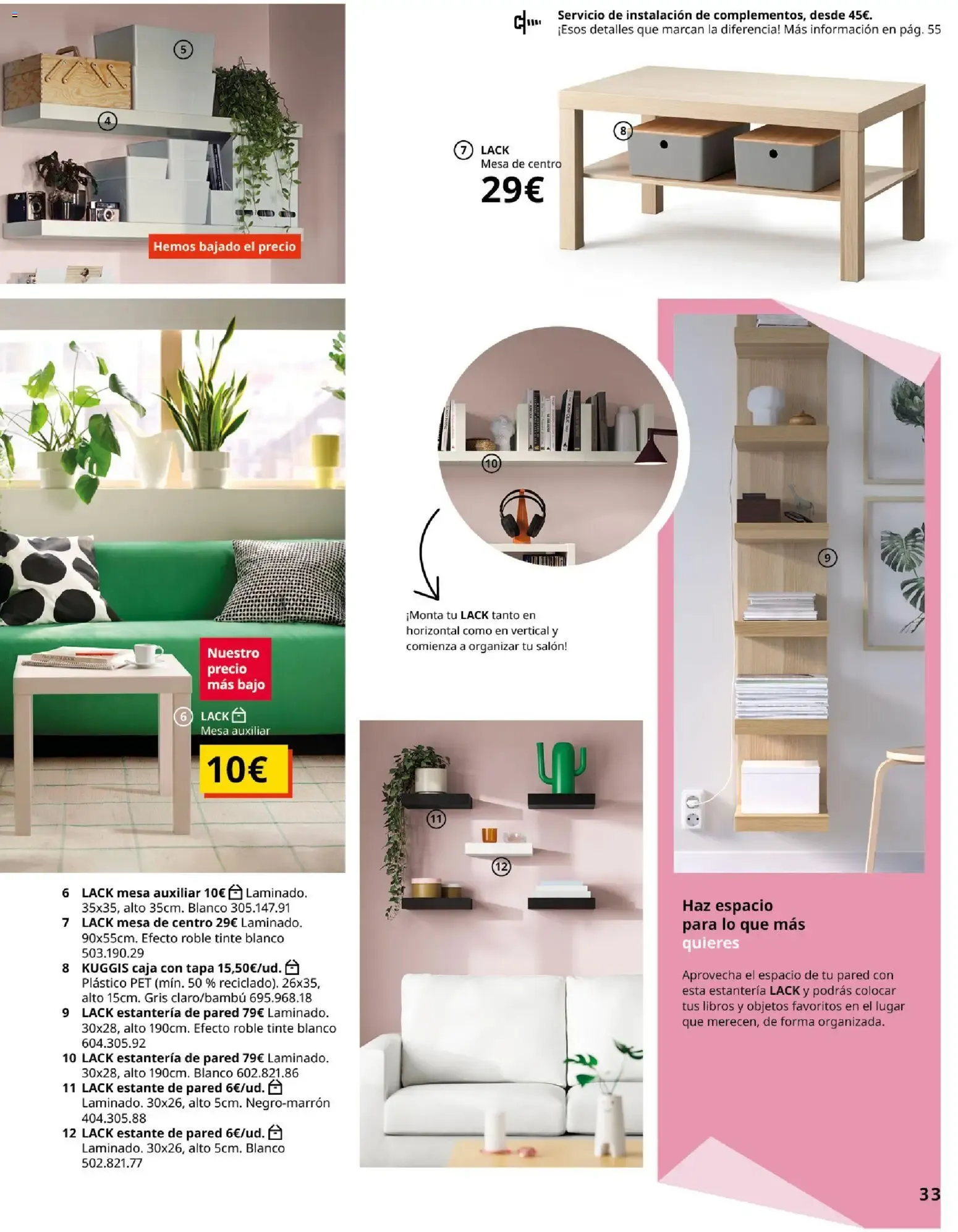 Catálogo de IKEA - Haz espacio para lo que más quieres del 01/09/2026 1 de septiembre al 31 de enero 2027 - Página 33