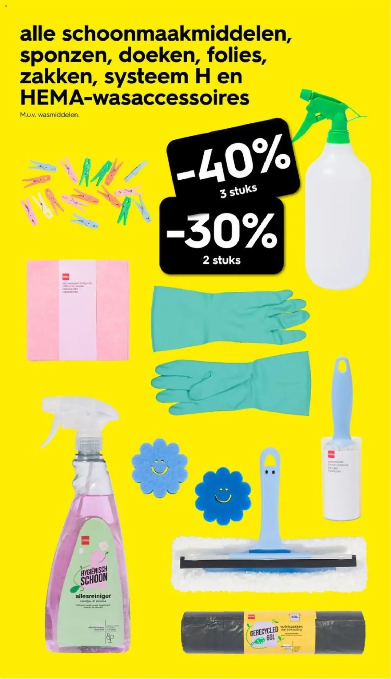 Hema: Stapelgek en maquillaje facial con hasta -50% van 8 juni tot 14 juni 2026 - Folder pagina 10