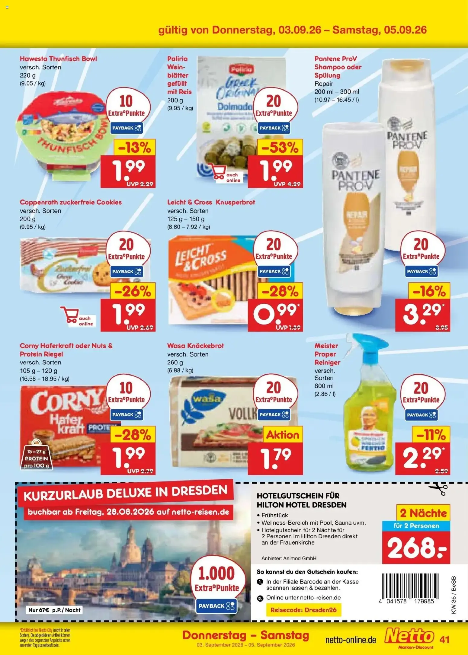 Netto Marken-Discount Prospekt Kremmen (ab 31.08.2026) » Angebote von 31. August bis 5. September 2026 - Prospekt seite 53