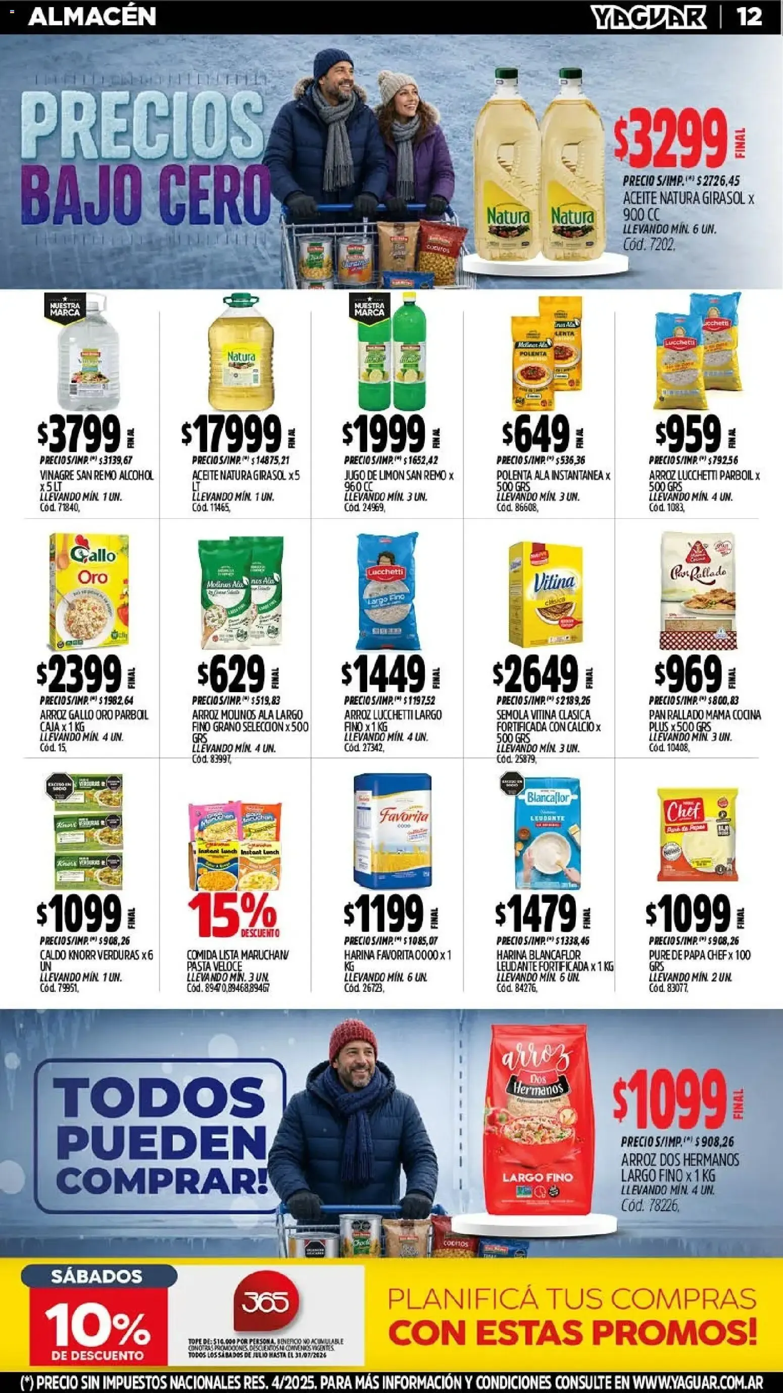 Ofertas de Yaguar catálogo del 20/07/2026 - 26/07/2026 20 de julio al 26 de julio 2026 - Página 12 del catálogo
