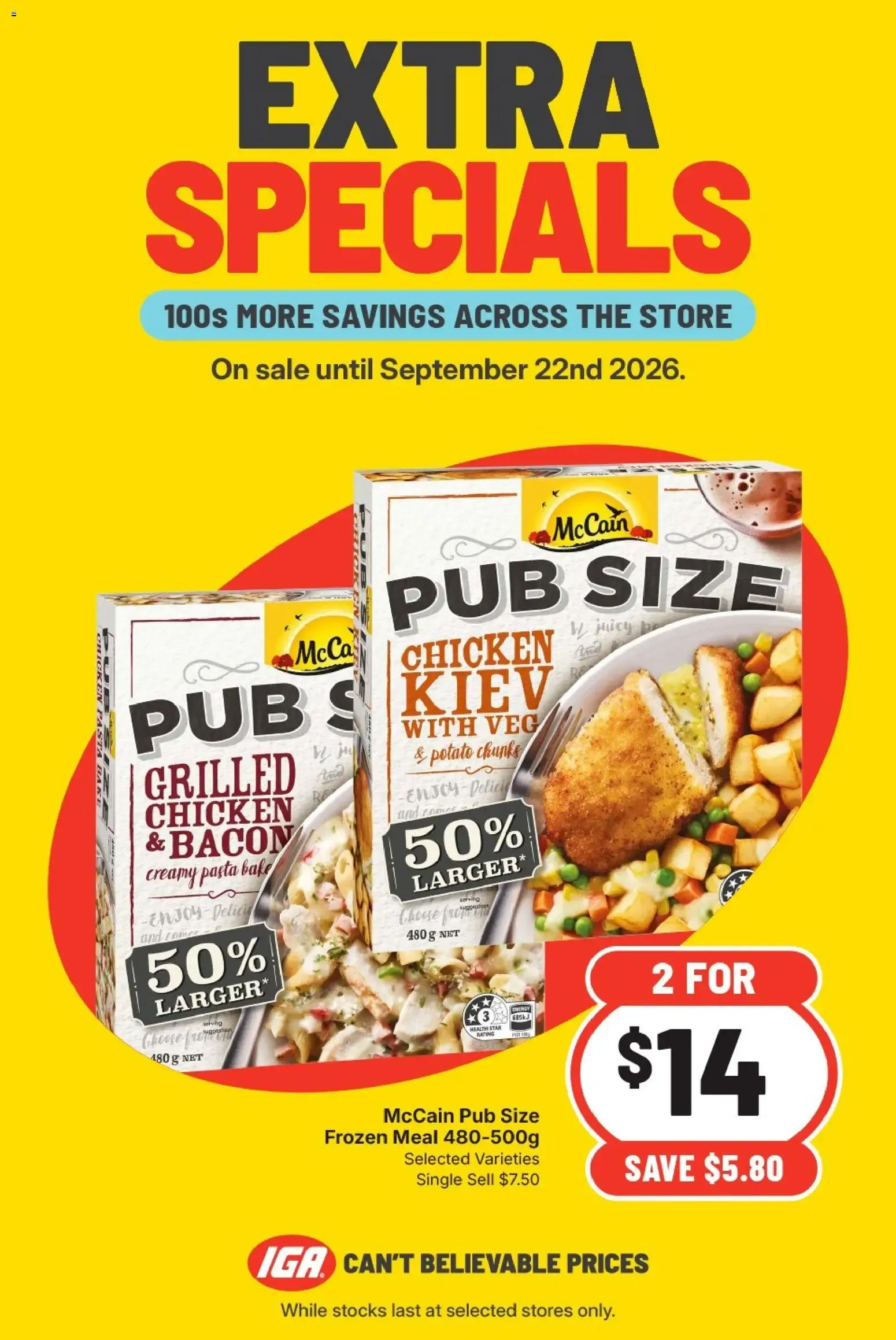 IGA Extra Specials - Catalogue valid from 16 September to 22 September 2026 - page 5