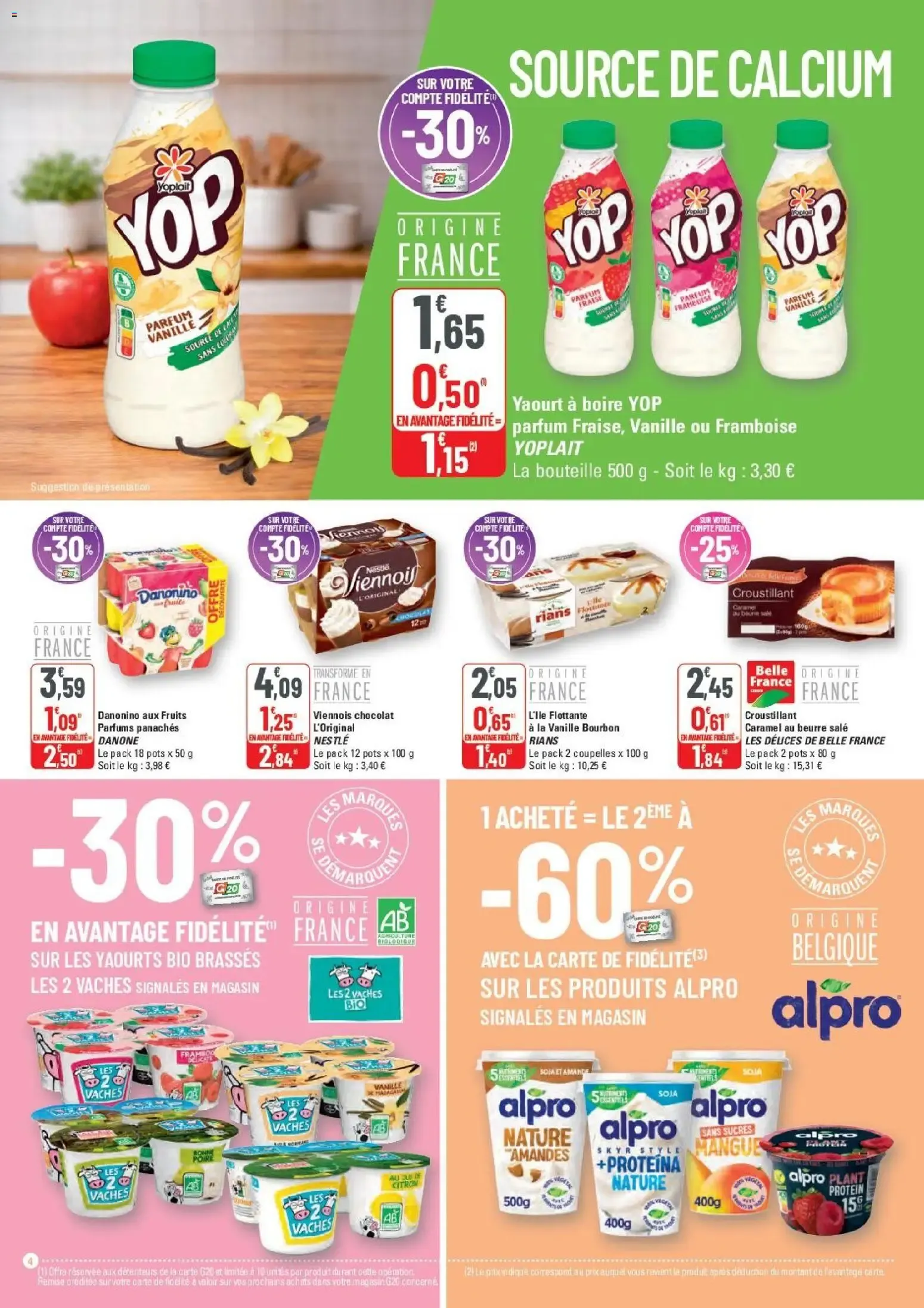 G20 Supermarchés catalogue à partir du 23/09/2026 - promo en ligne du 23 septembre au 4 octobre 2026 - Catalogue page 4