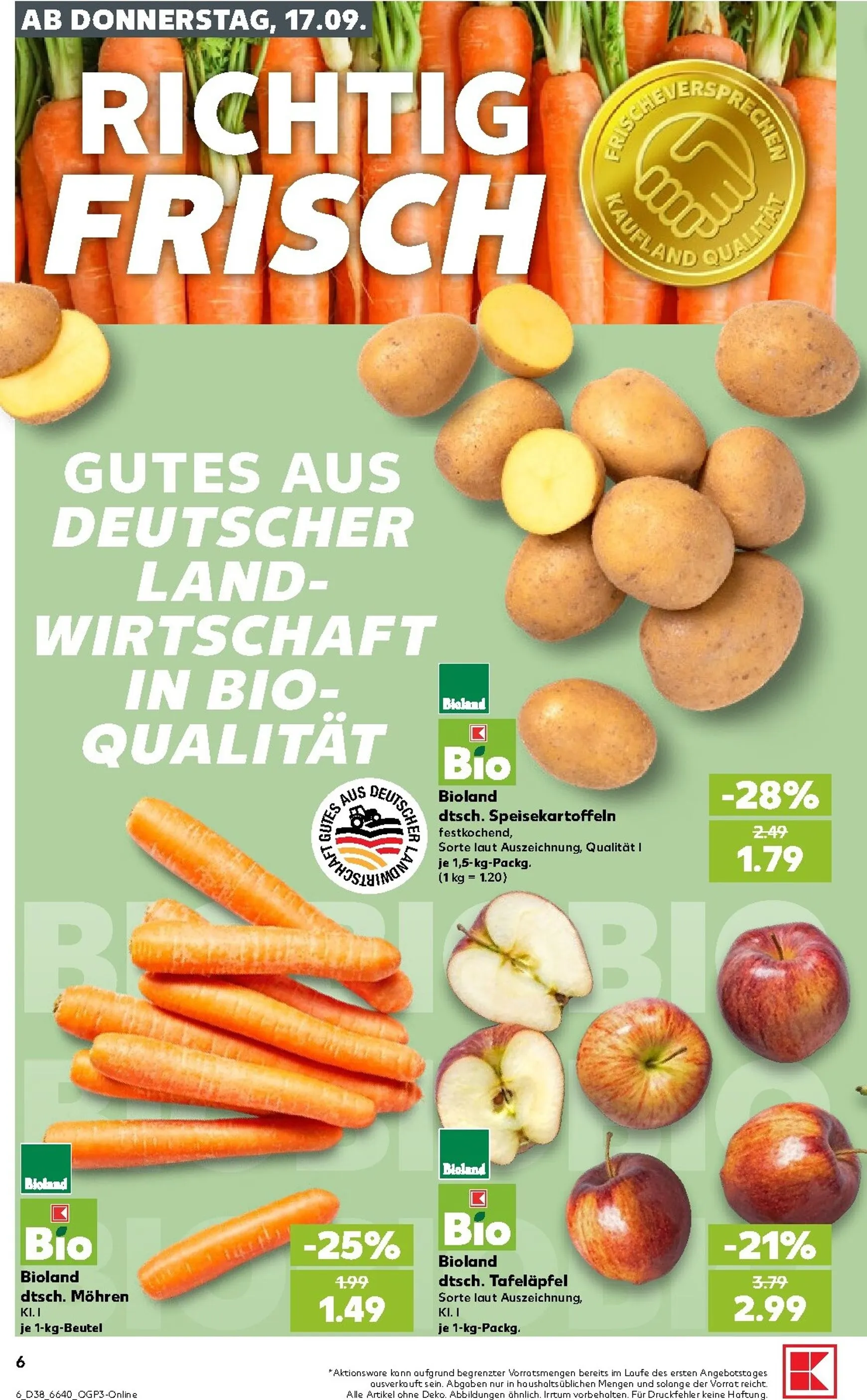 Neuer Kaufland Prospekt – von Donnerstag 17.09.2026 bis Mittwoch 23.09.2026 von 17. September bis 23. September 2026 - Prospekt seite 7