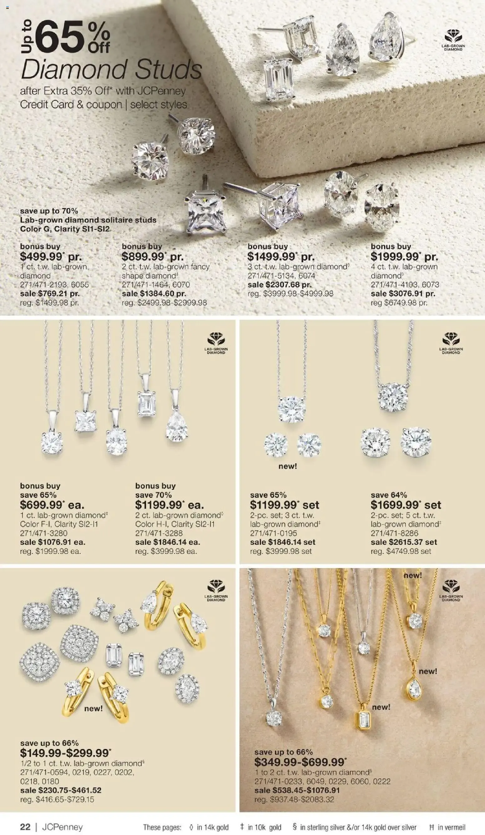 Weekly ad JCPenney Our Biggest Jewelry Sale of the season from September 28 to October 25 2026 - Page 21