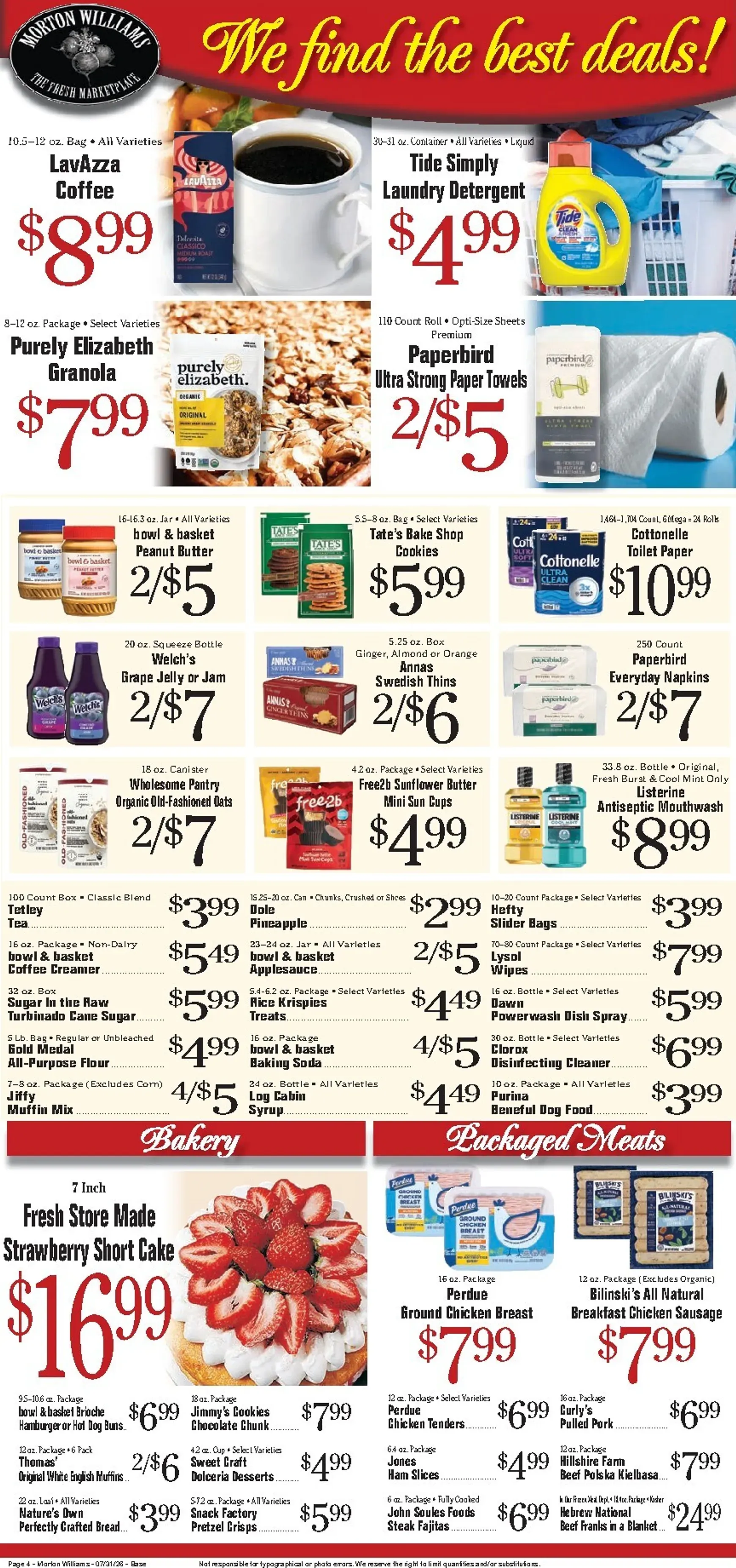 Weekly ad Current Morton Williams - Manhattan / Jersey City leaflet valid from Friday 07/31/2026 to Thursday 08/06/2026 from July 31 to August 6 2026 - Page 4