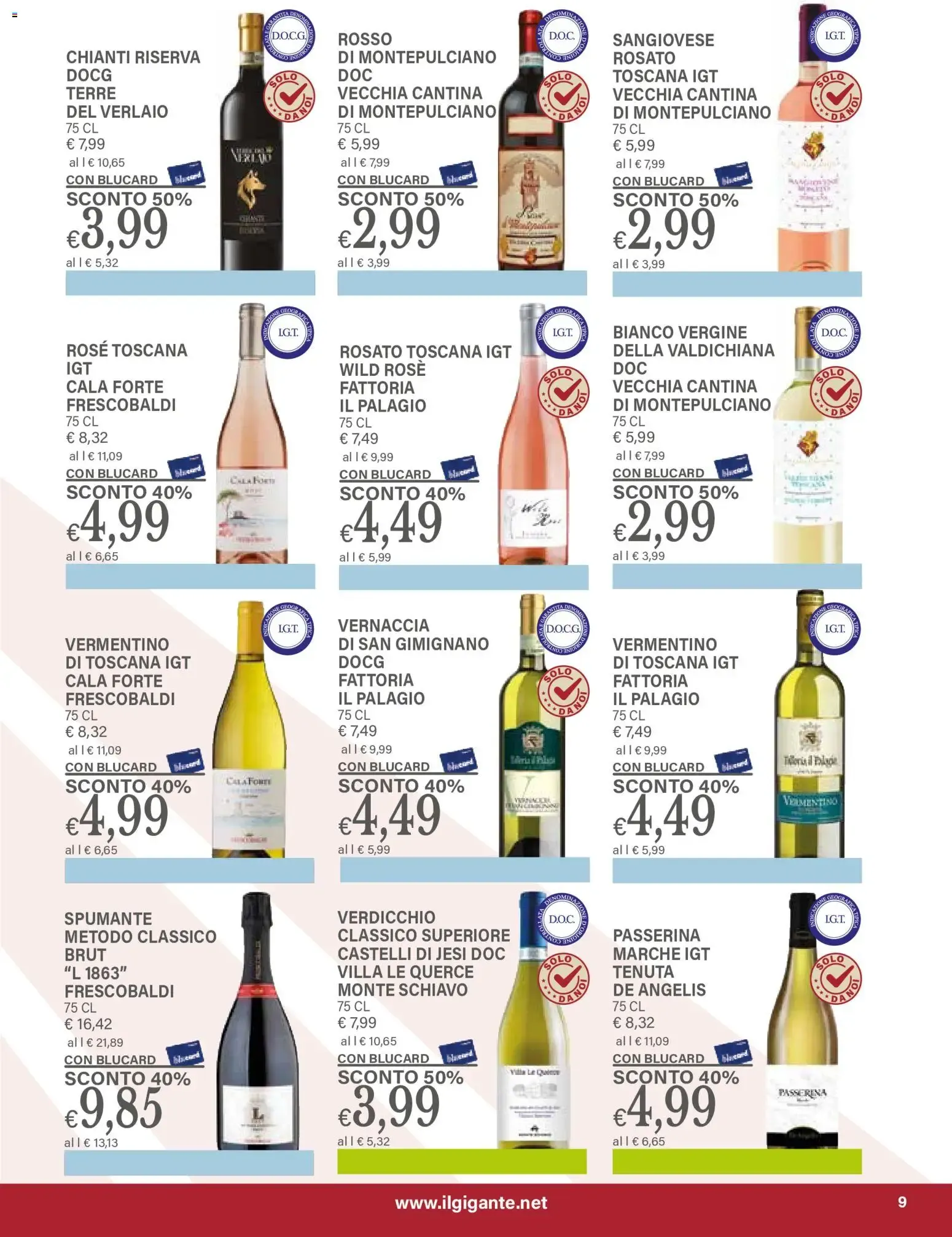 Il Tempo, La Terra, Il Gusto - L'Italia in un Solo Sorso da 10 settembre a 21 ottobre di 2026 - Pagina del volantino 9