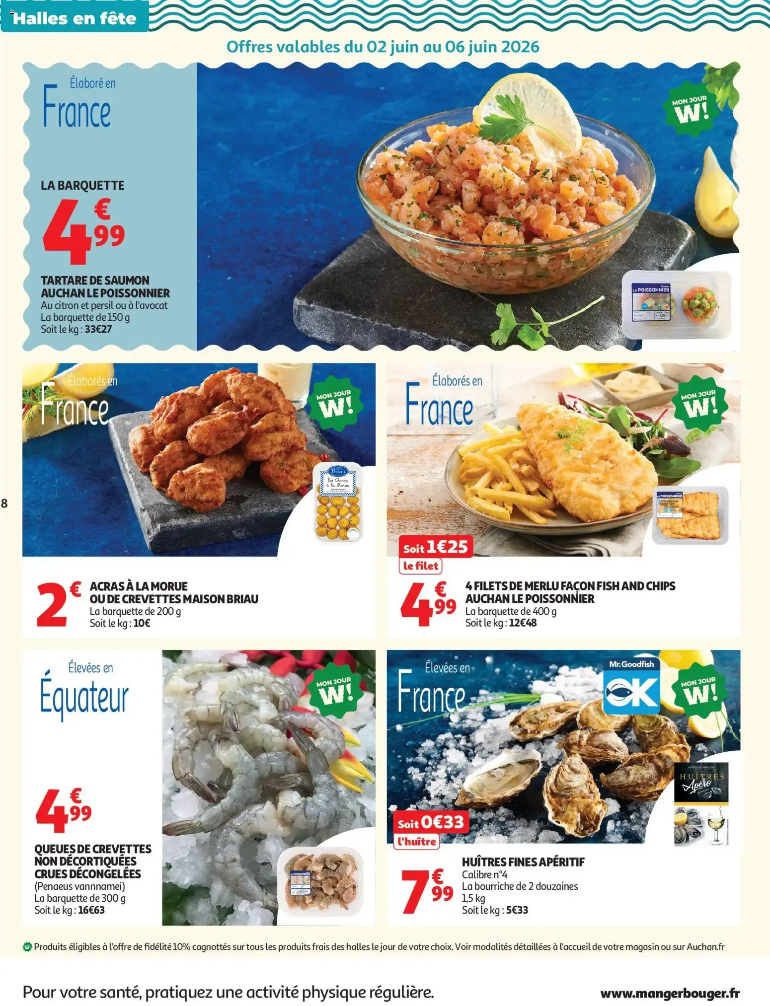 Auchan - Tous dans le match, pros des bons plans du 2 juin au 13 juin 2026 - Catalogue page 8