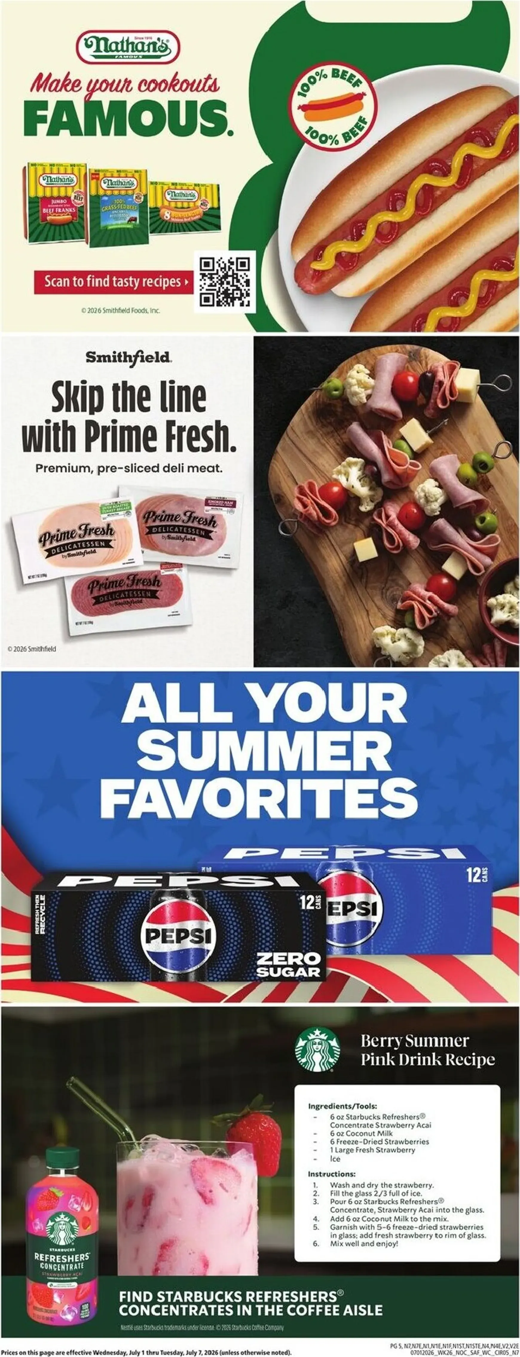Weekly ad Current Safeway leaflet valid from Wednesday 07/01/2026 to Tuesday 07/07/2026 from July 1 to July 7 2026 - Page 5