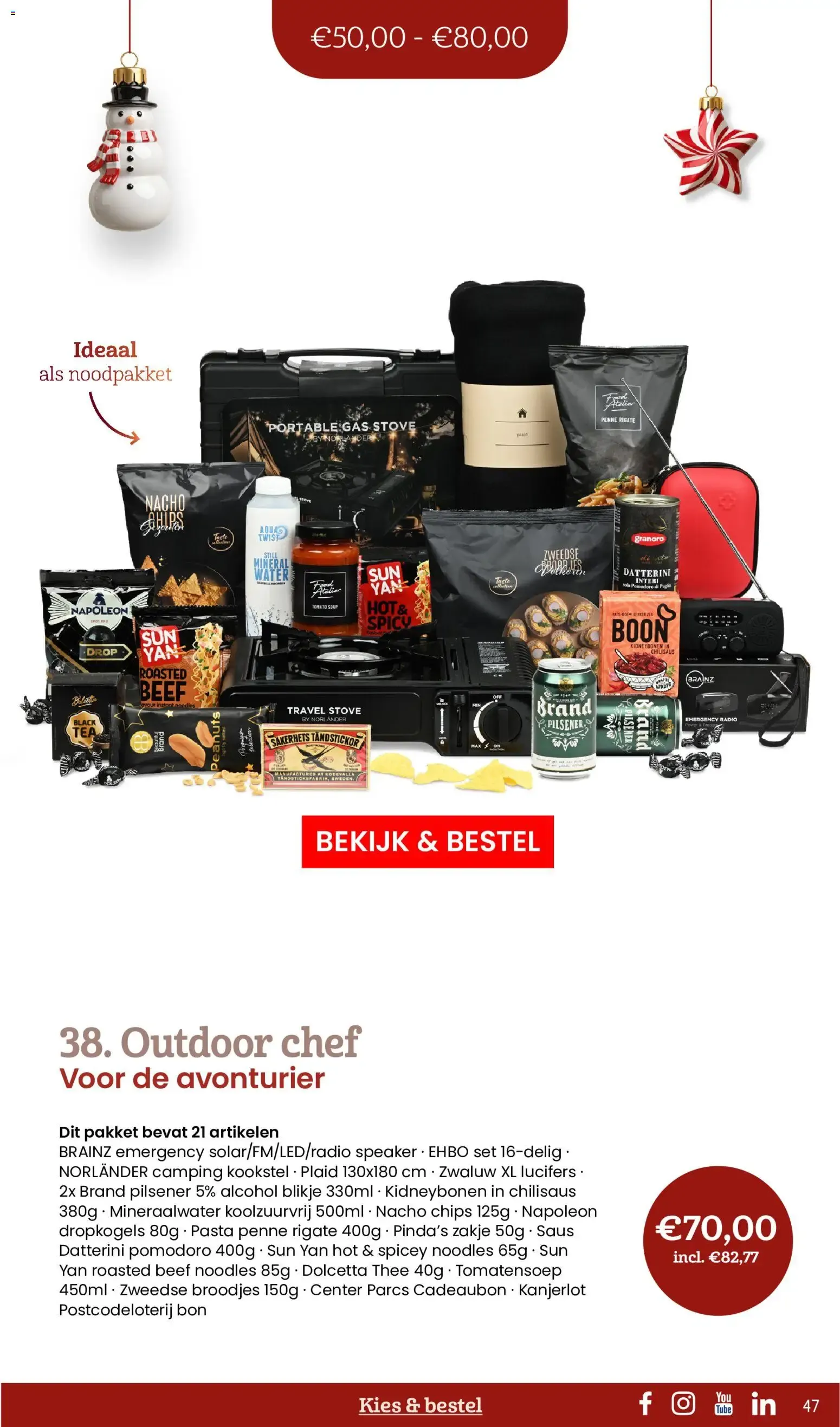 Kerstassortiment 2026 van 20 oktober tot 31 december 2026 - Folder pagina 47
