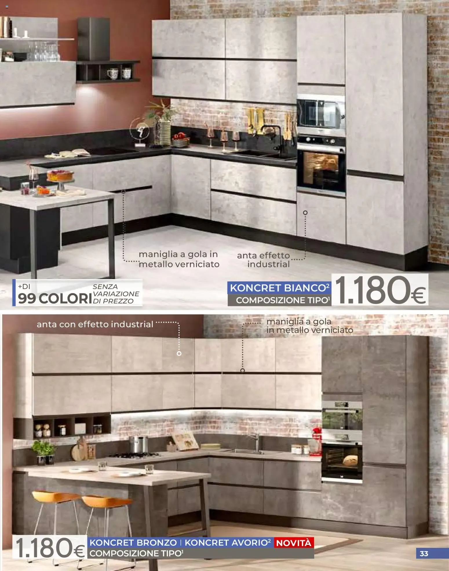 Mondo Convenienza - Speciale Cucine da 1 aprile a 30 giugno di 2026 - Pagina del volantino 33