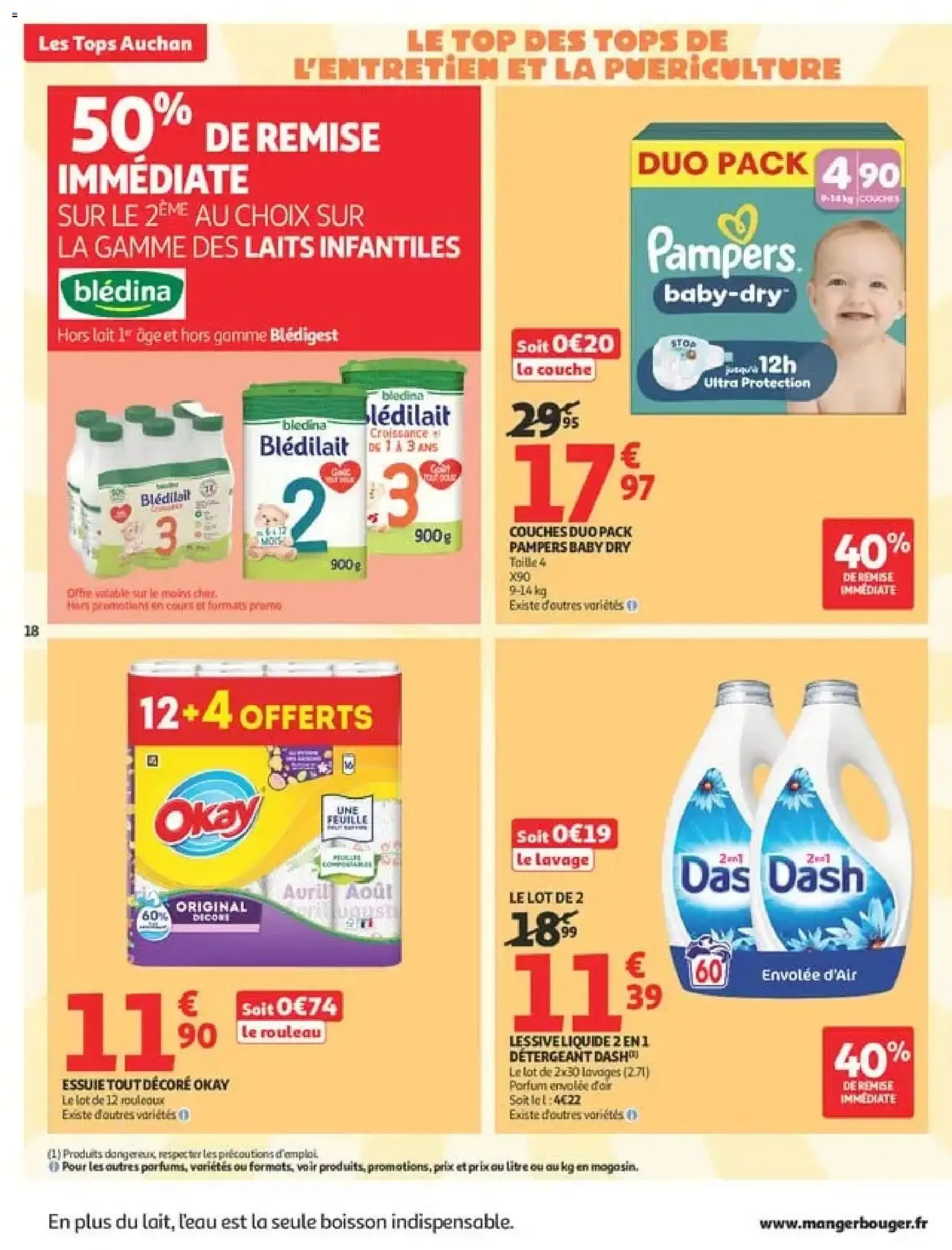 Auchan Tops rentrée supers à partir du 01/09/2026 - promo en ligne du 1 septembre au 12 septembre 2026 - Catalogue page 18